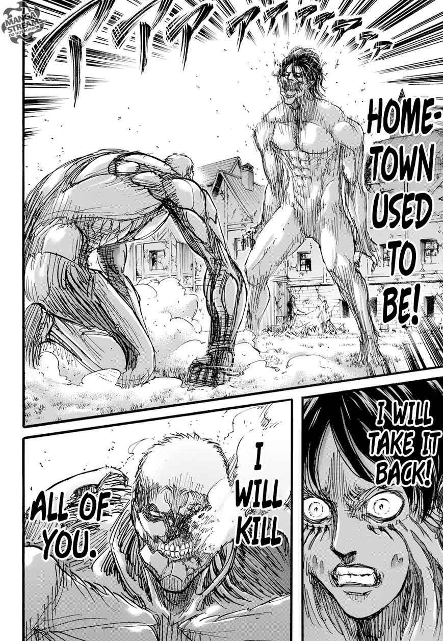 Attack on Titan manga, chapter 75, page 44 of 45
