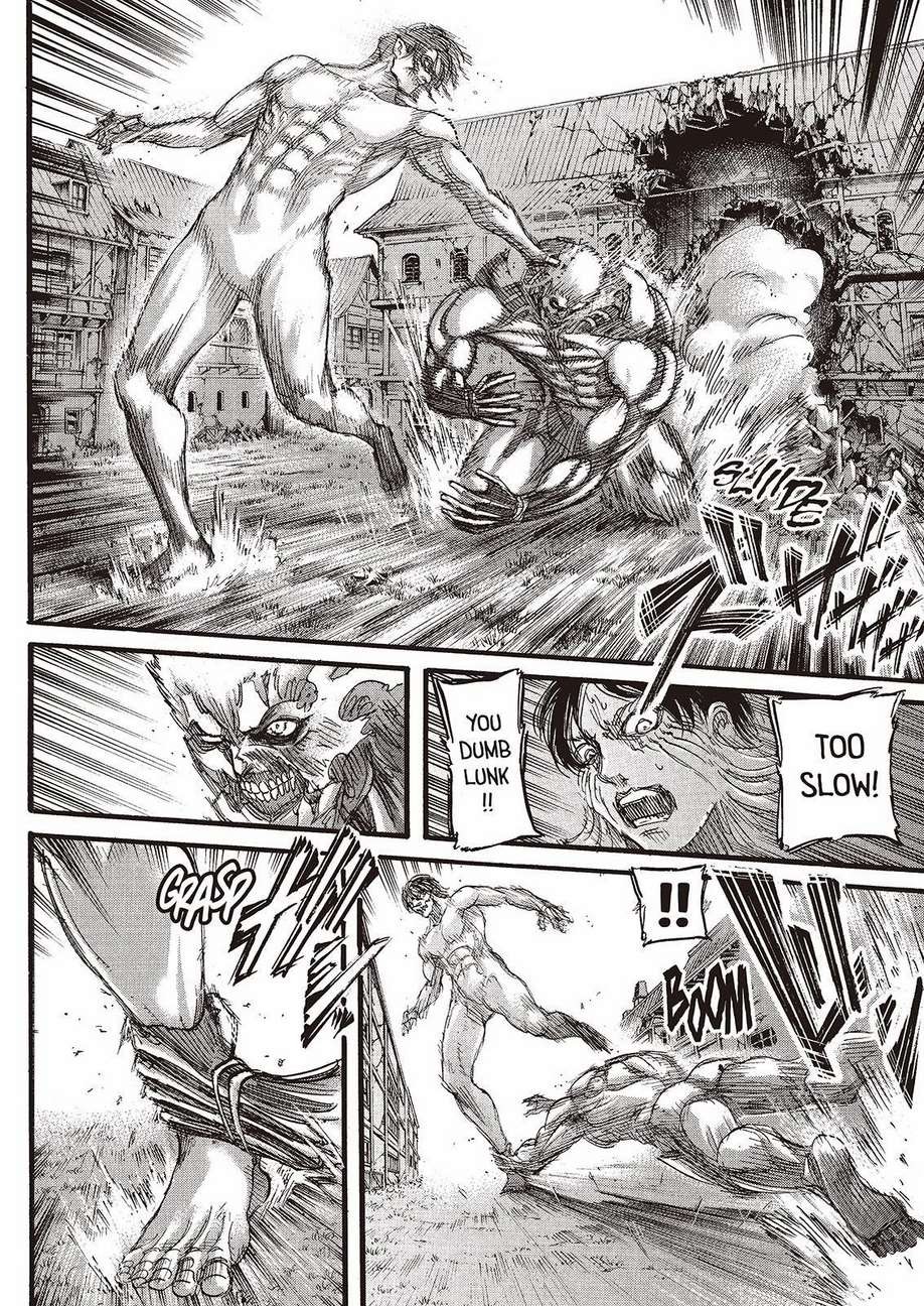 Attack on Titan manga, chapter 76, page 16 of 45