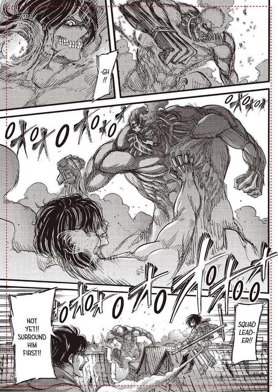 Attack on Titan manga, chapter 76, page 21 of 45