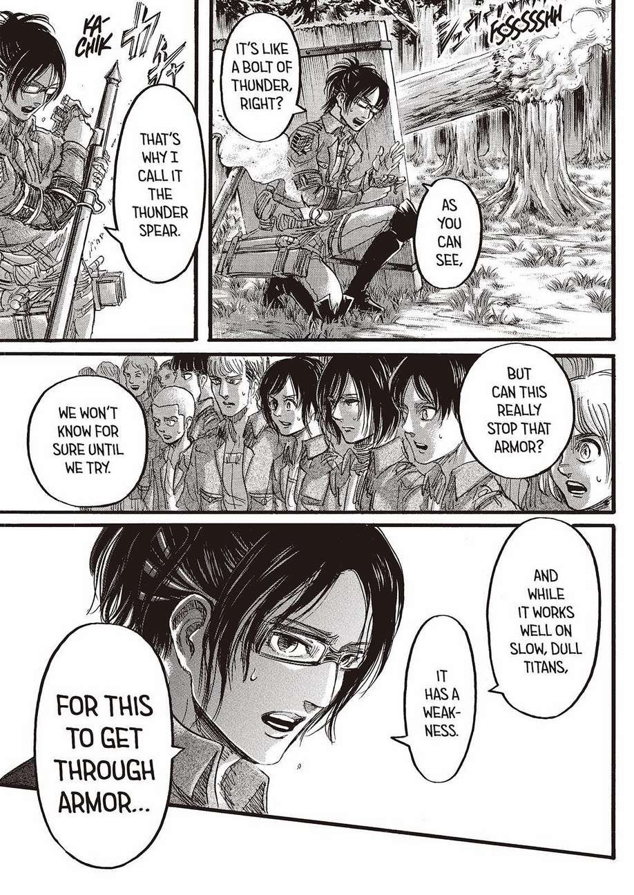 Attack on Titan manga, chapter 76, page 27 of 45