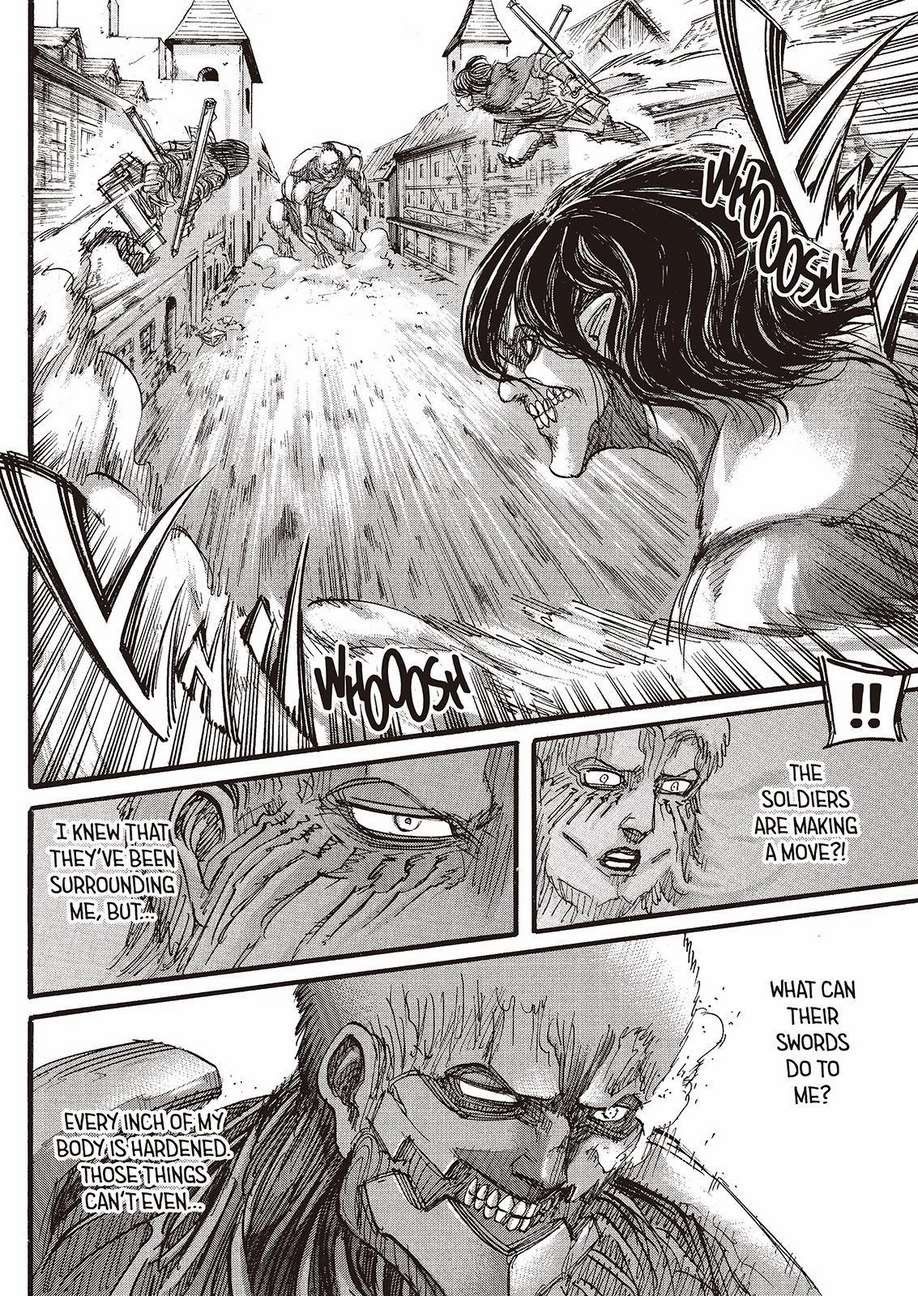 Attack on Titan manga, chapter 76, page 30 of 45
