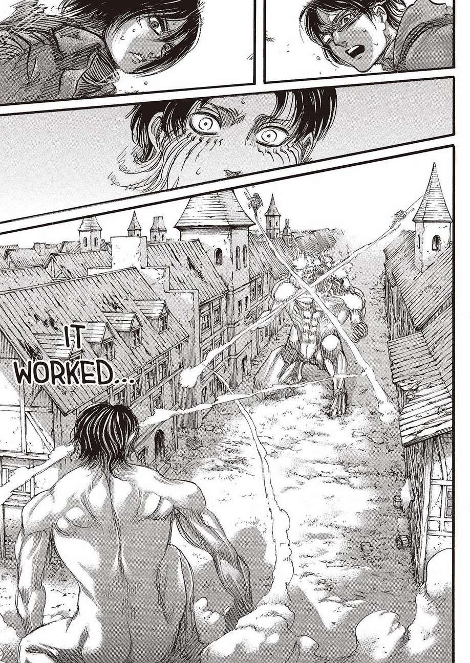 Attack on Titan manga, chapter 76, page 35 of 45