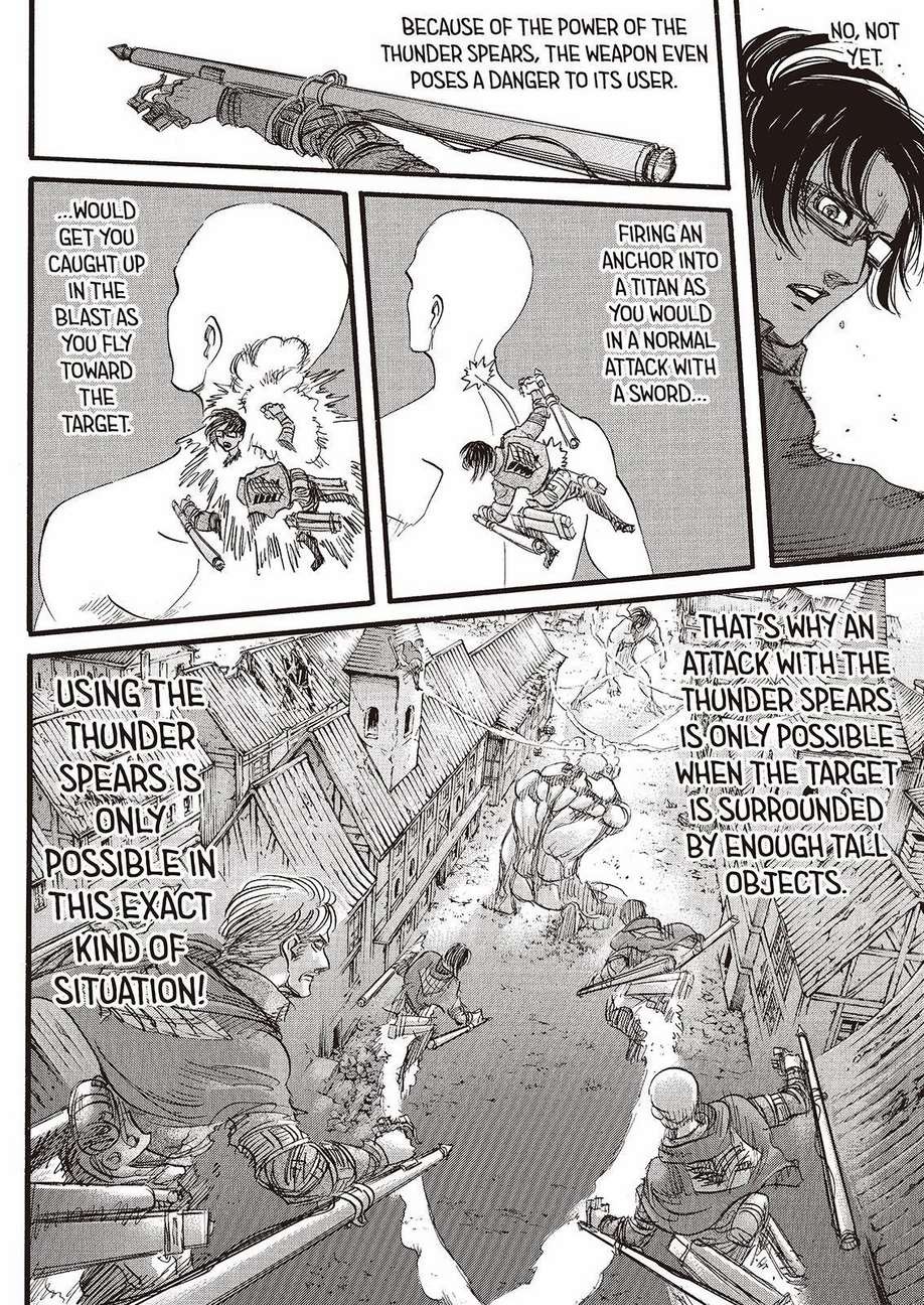 Attack on Titan manga, chapter 76, page 36 of 45