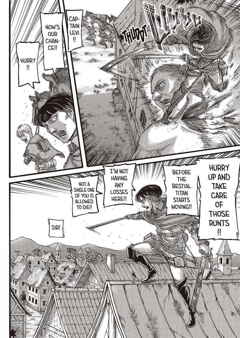 Attack on Titan manga, chapter 76, page 4 of 45