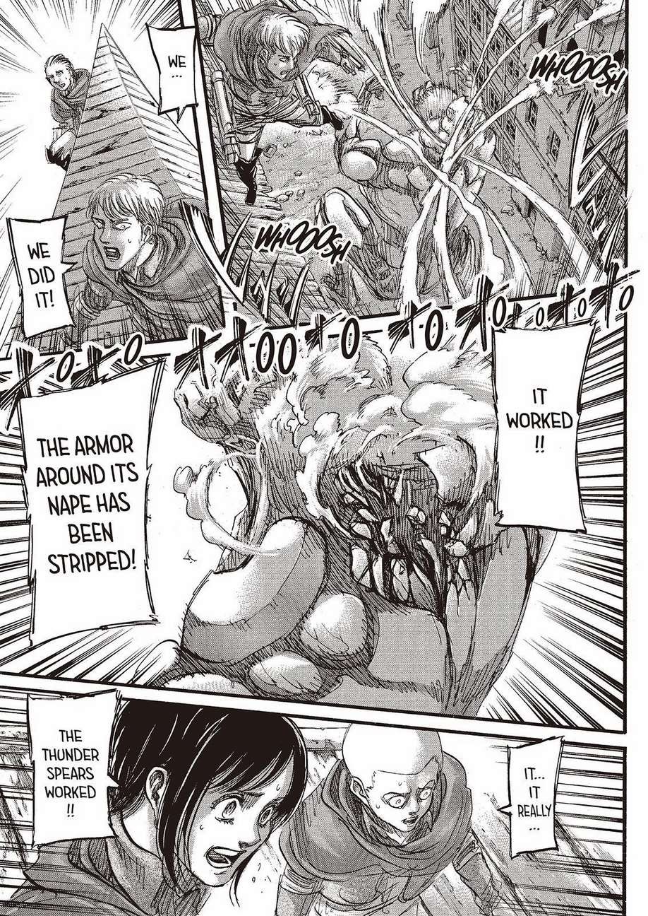 Attack on Titan manga, chapter 76, page 41 of 45
