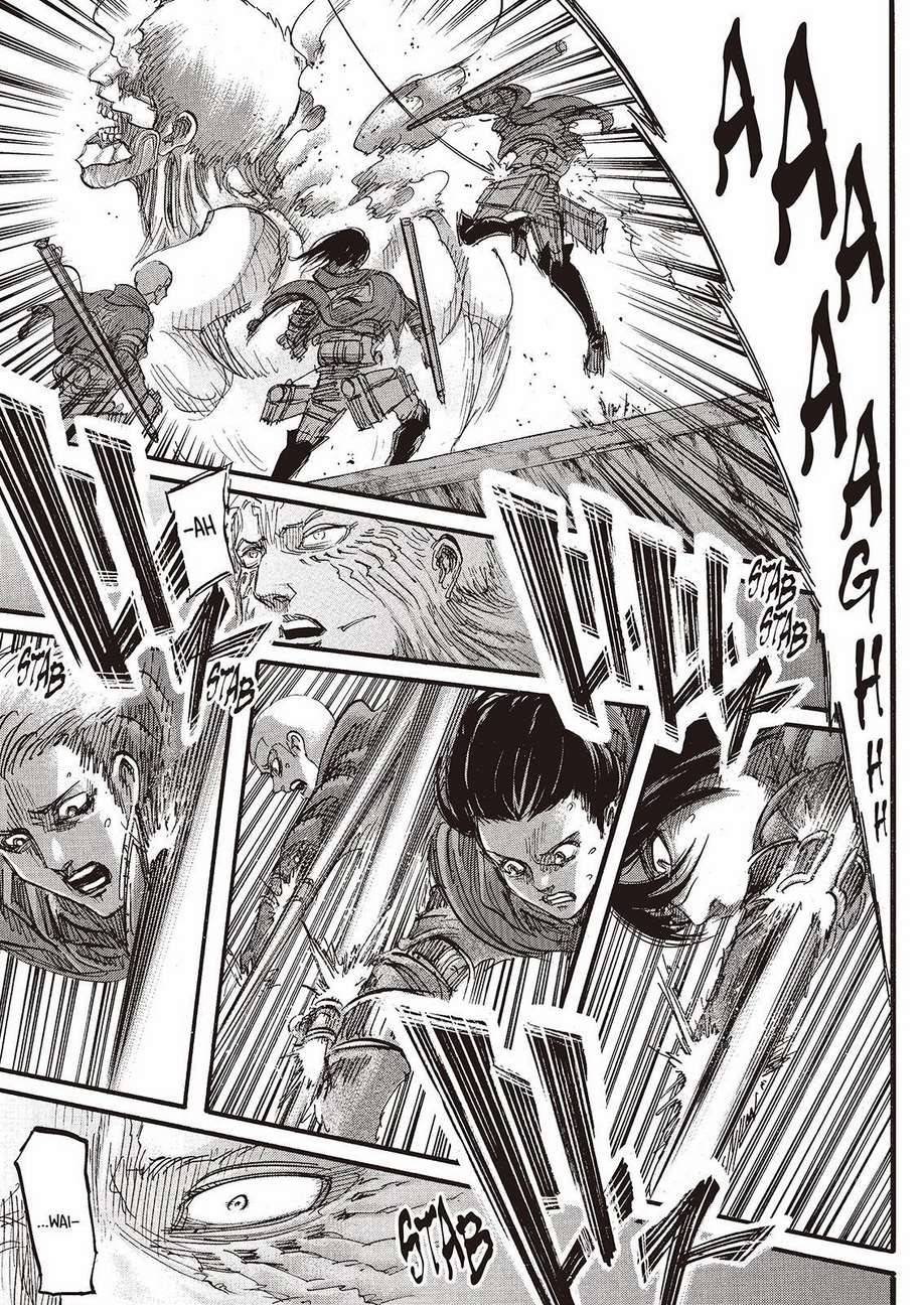Attack on Titan manga, chapter 76, page 43 of 45