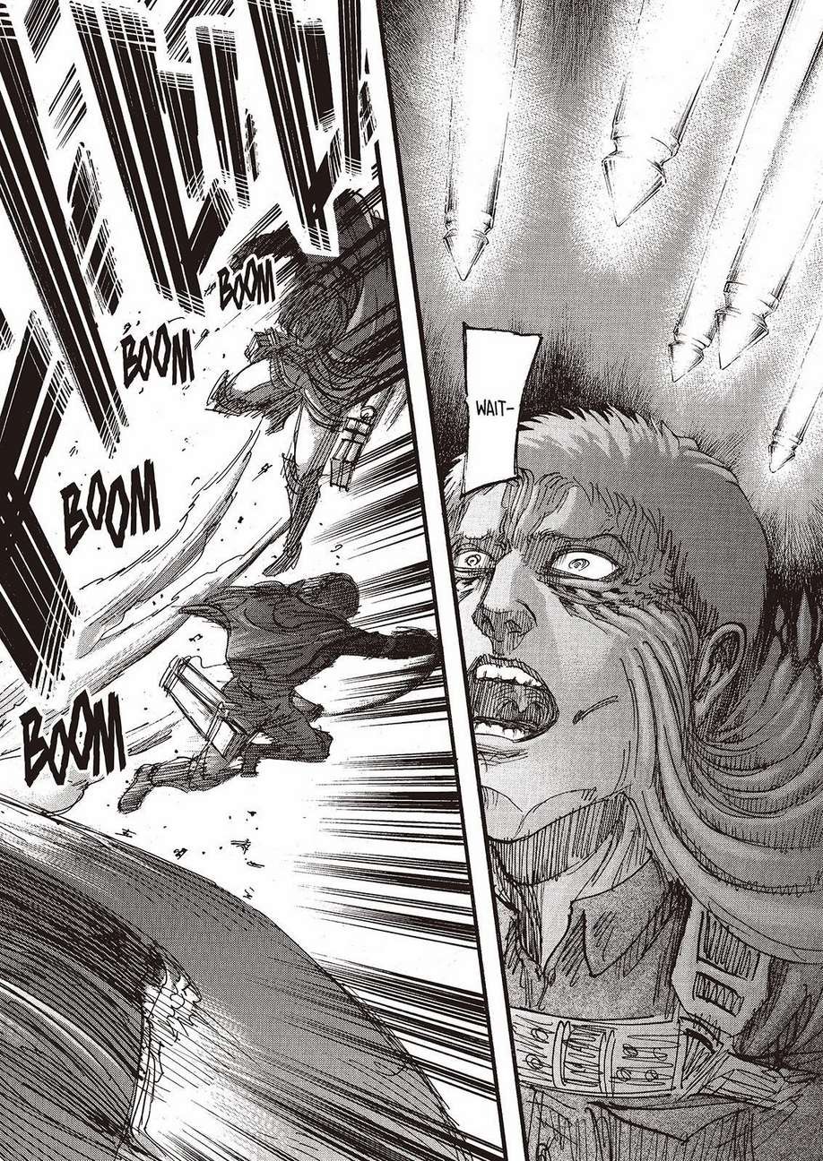 Attack on Titan manga, chapter 76, page 44 of 45