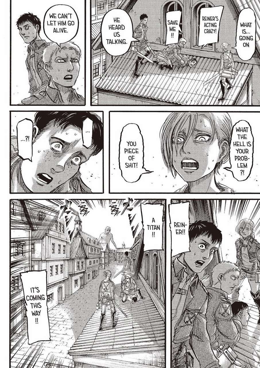 Attack on Titan manga, chapter 77, page 10 of 45