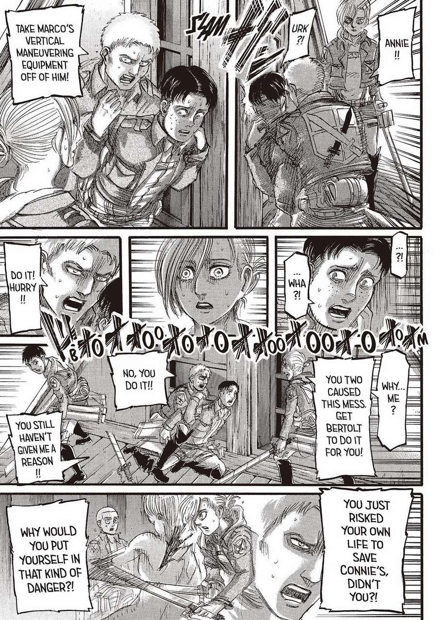 Attack on Titan manga, chapter 77, page 11 of 45