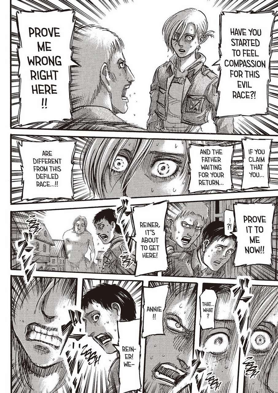 Attack on Titan manga, chapter 77, page 12 of 45