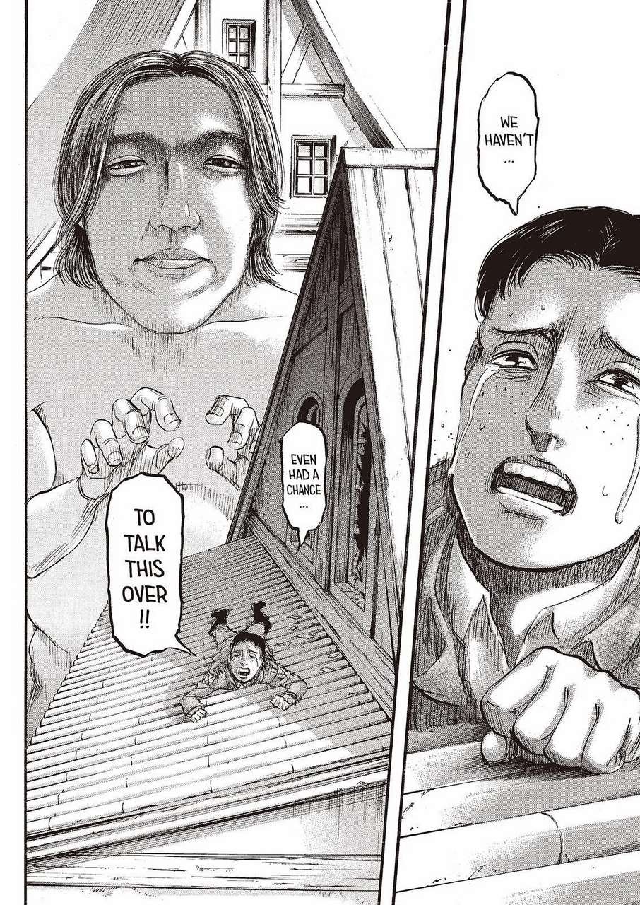 Attack on Titan manga, chapter 77, page 16 of 45