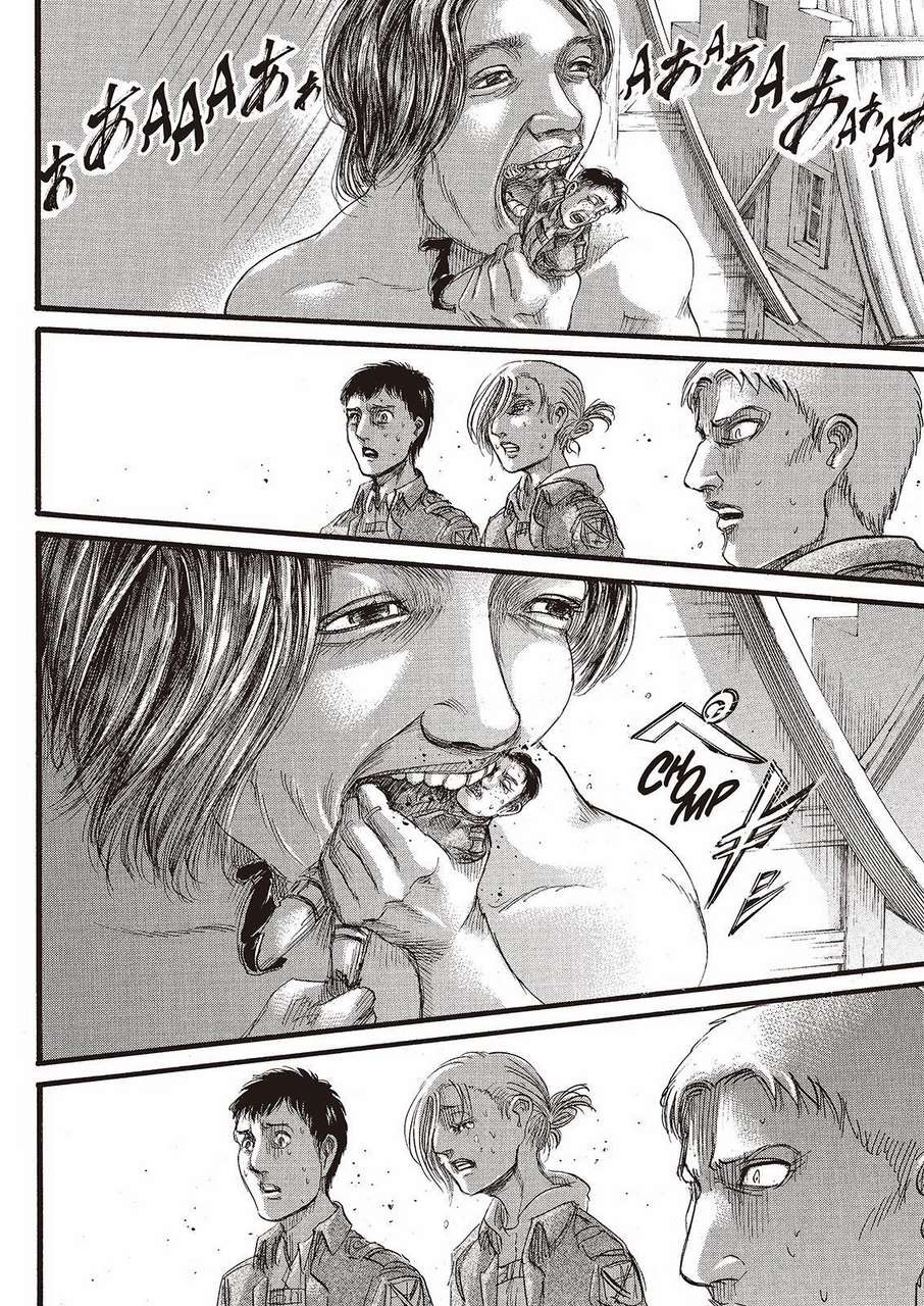 Attack on Titan manga, chapter 77, page 18 of 45