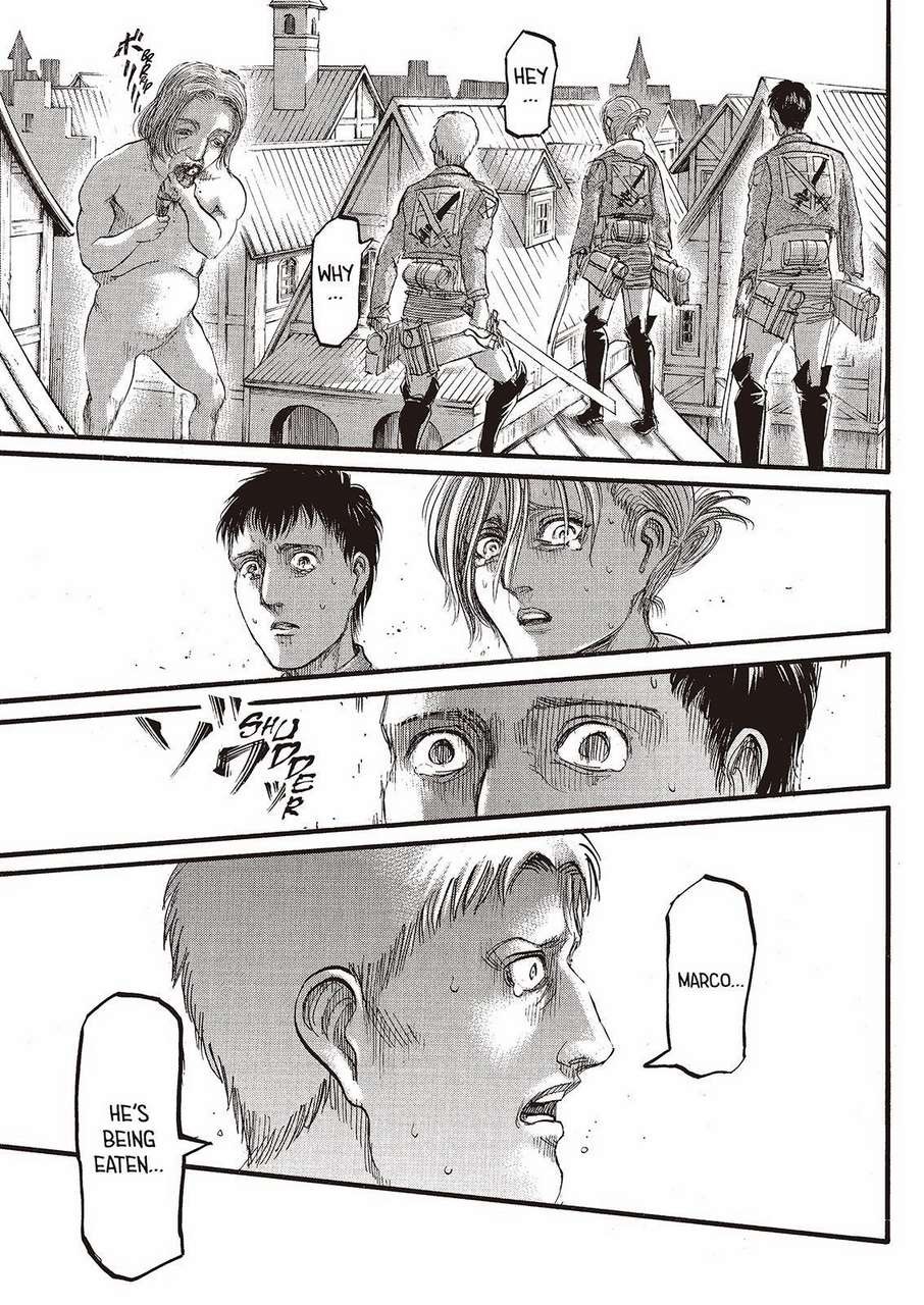 Attack on Titan manga, chapter 77, page 19 of 45