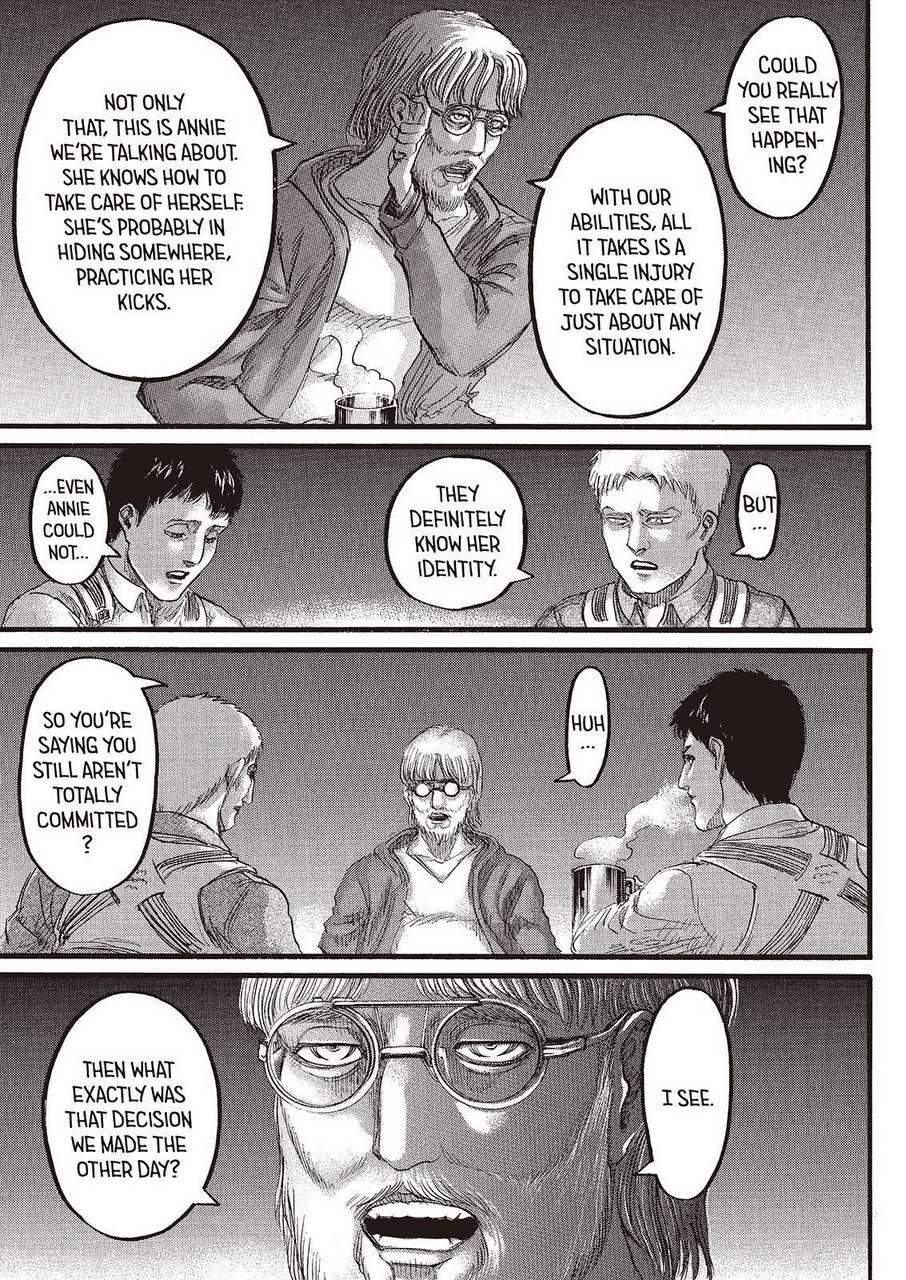 Attack on Titan manga, chapter 77, page 21 of 45