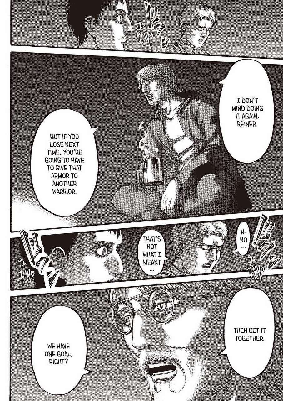 Attack on Titan manga, chapter 77, page 22 of 45