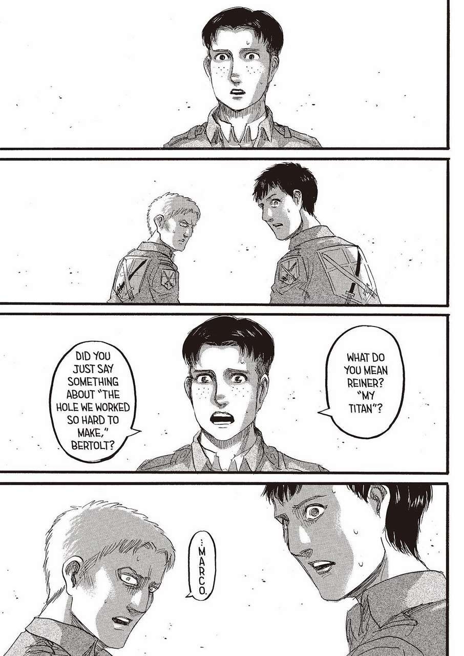 Attack on Titan manga, chapter 77, page 3 of 45