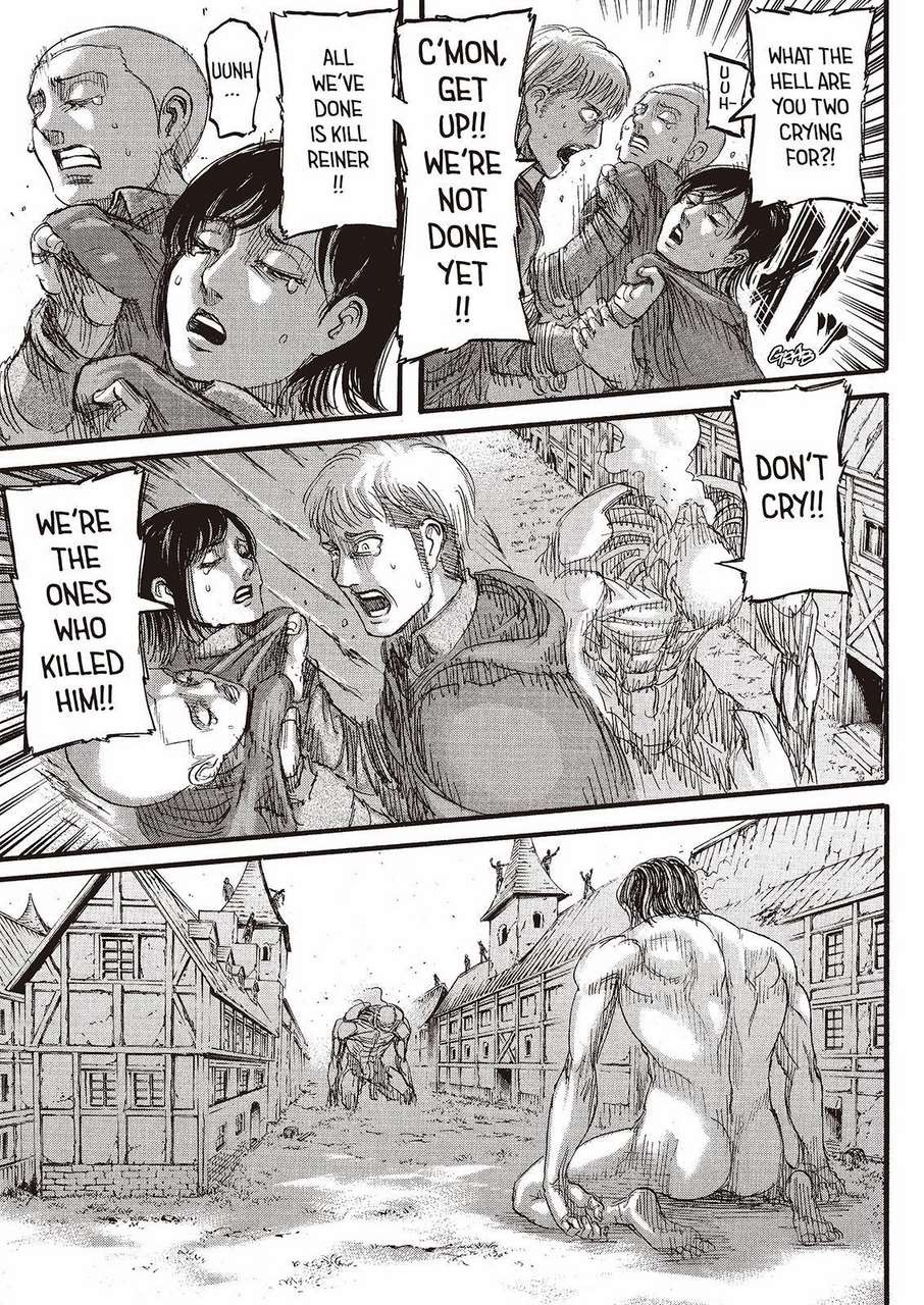 Attack on Titan manga, chapter 77, page 35 of 45