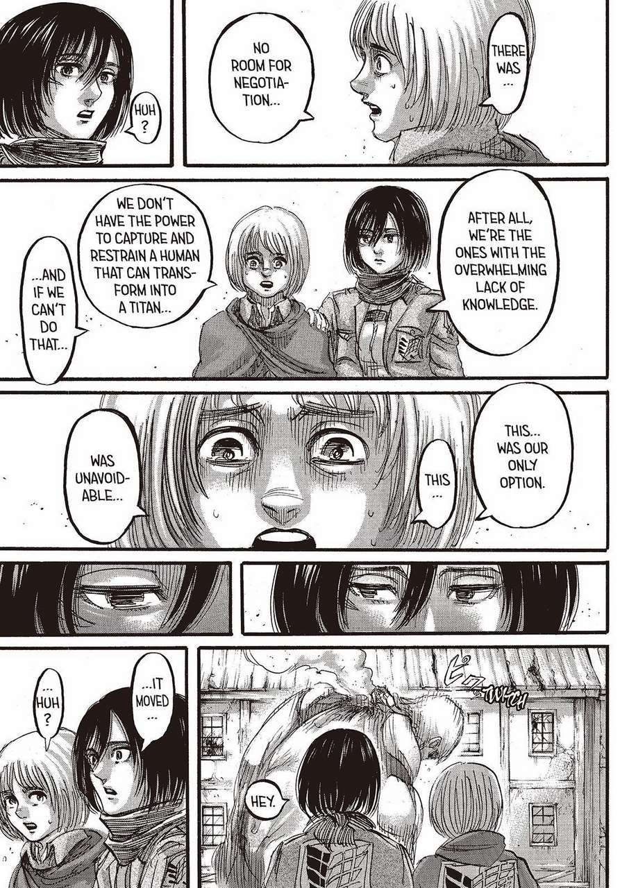 Attack on Titan manga, chapter 77, page 37 of 45