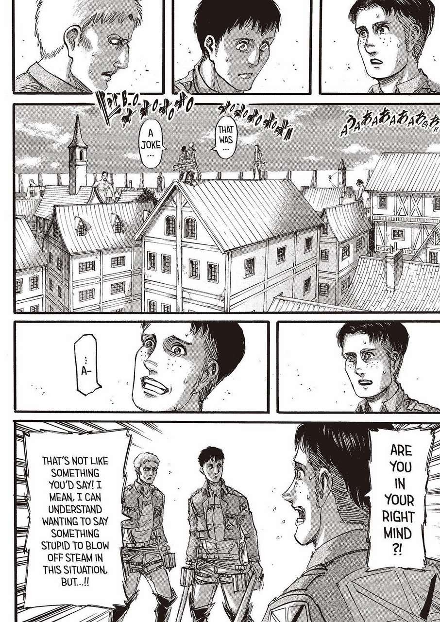 Attack on Titan manga, chapter 77, page 4 of 45
