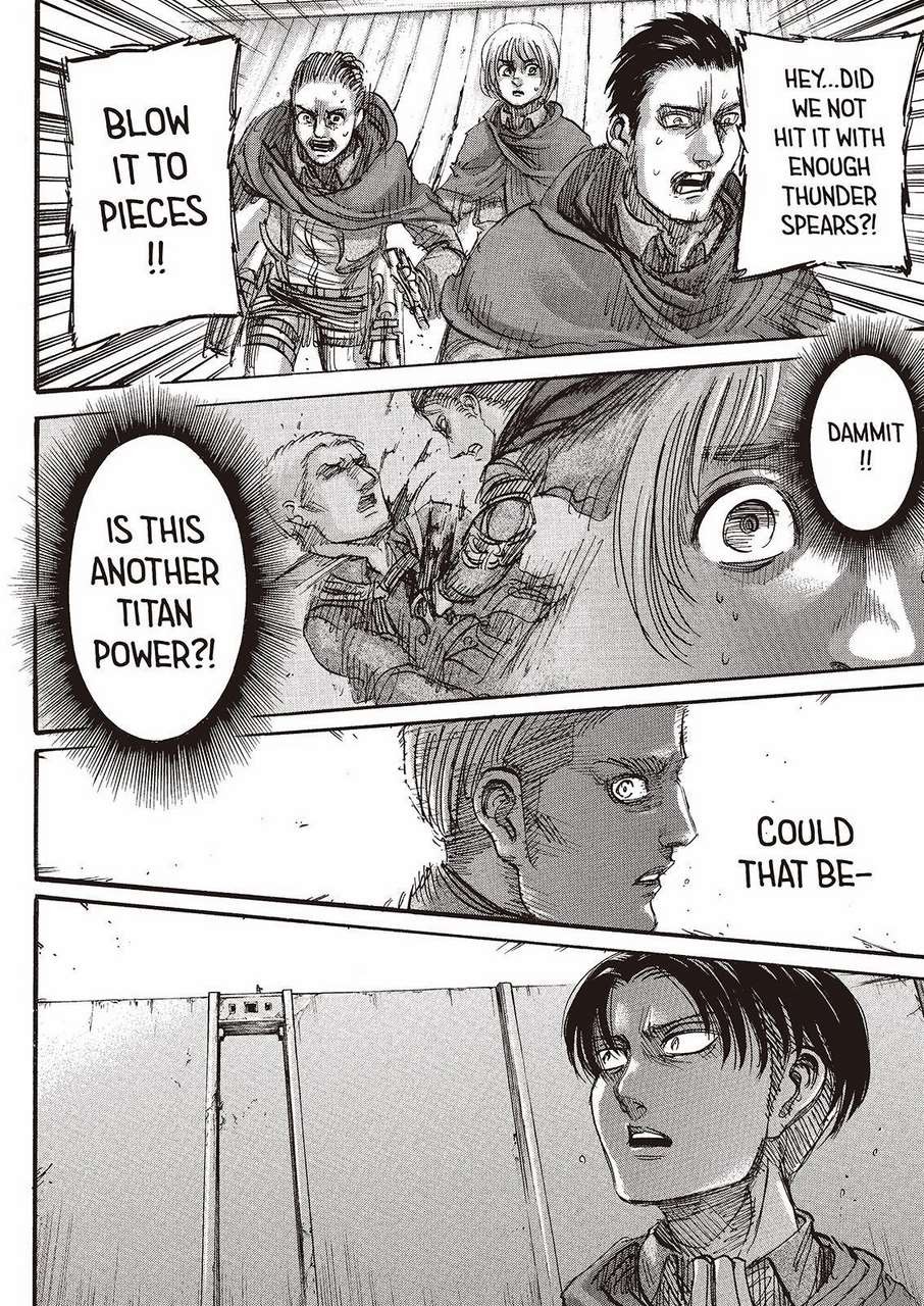 Attack on Titan manga, chapter 77, page 40 of 45