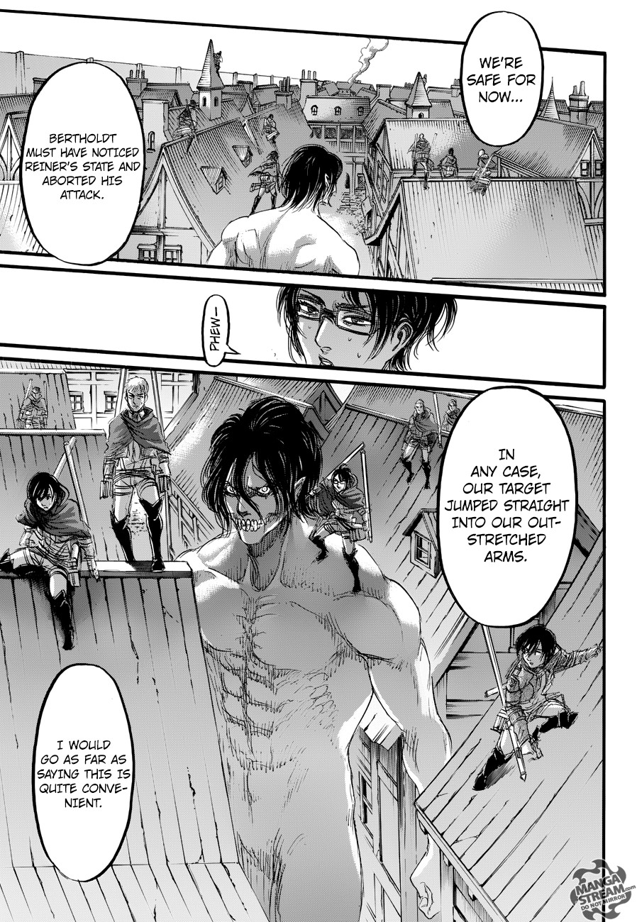 Attack on Titan manga, chapter 78, page 12 of 46