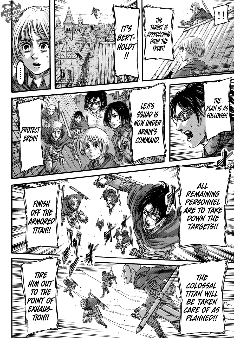 Attack on Titan manga, chapter 78, page 13 of 46