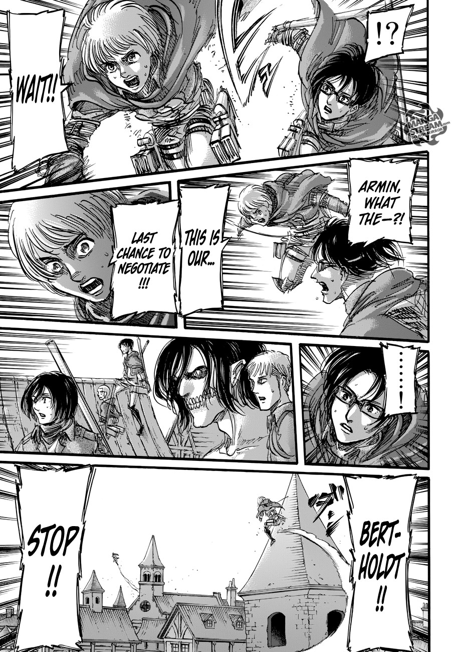 Attack on Titan manga, chapter 78, page 14 of 46