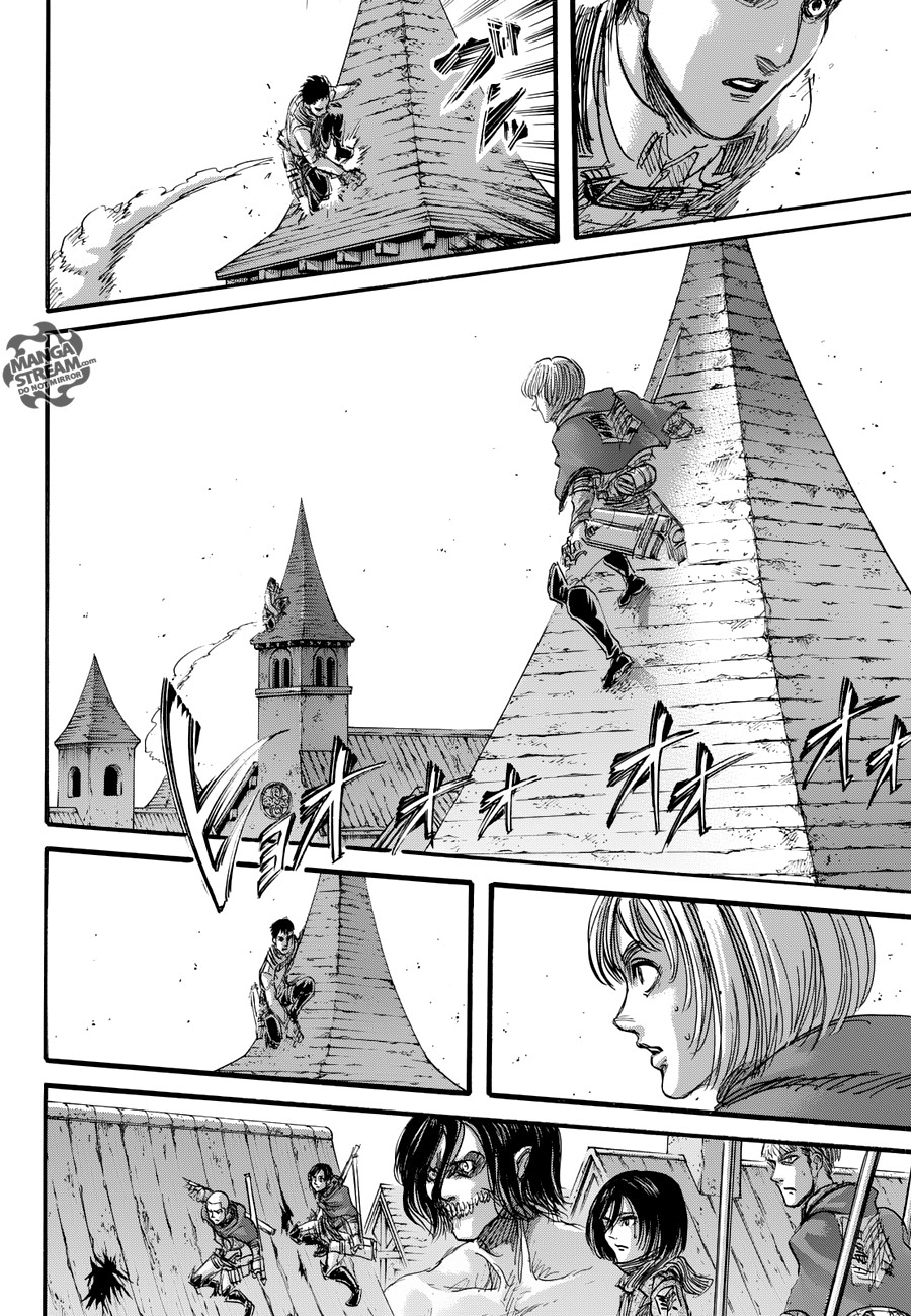 Attack on Titan manga, chapter 78, page 15 of 46