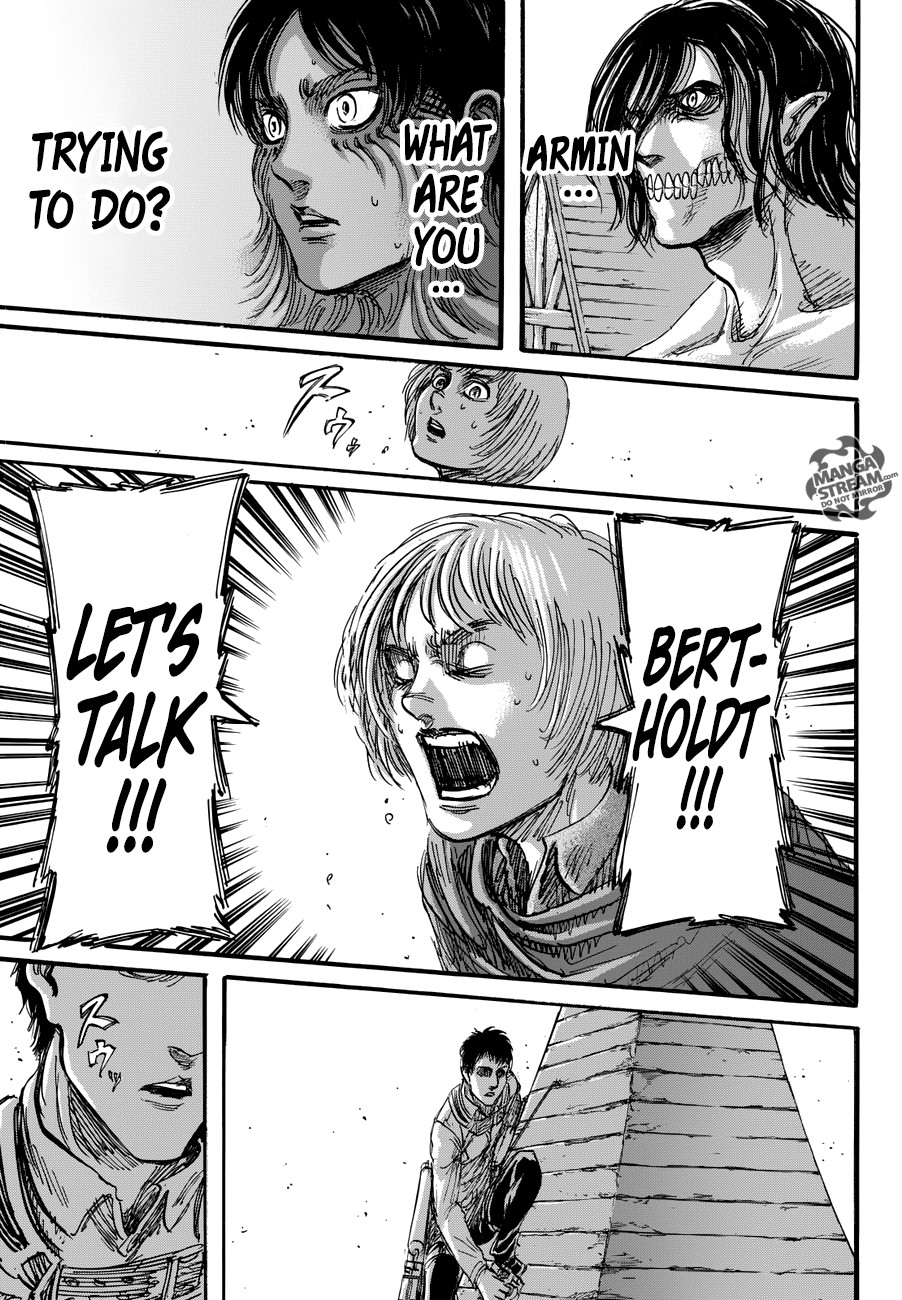 Attack on Titan manga, chapter 78, page 16 of 46