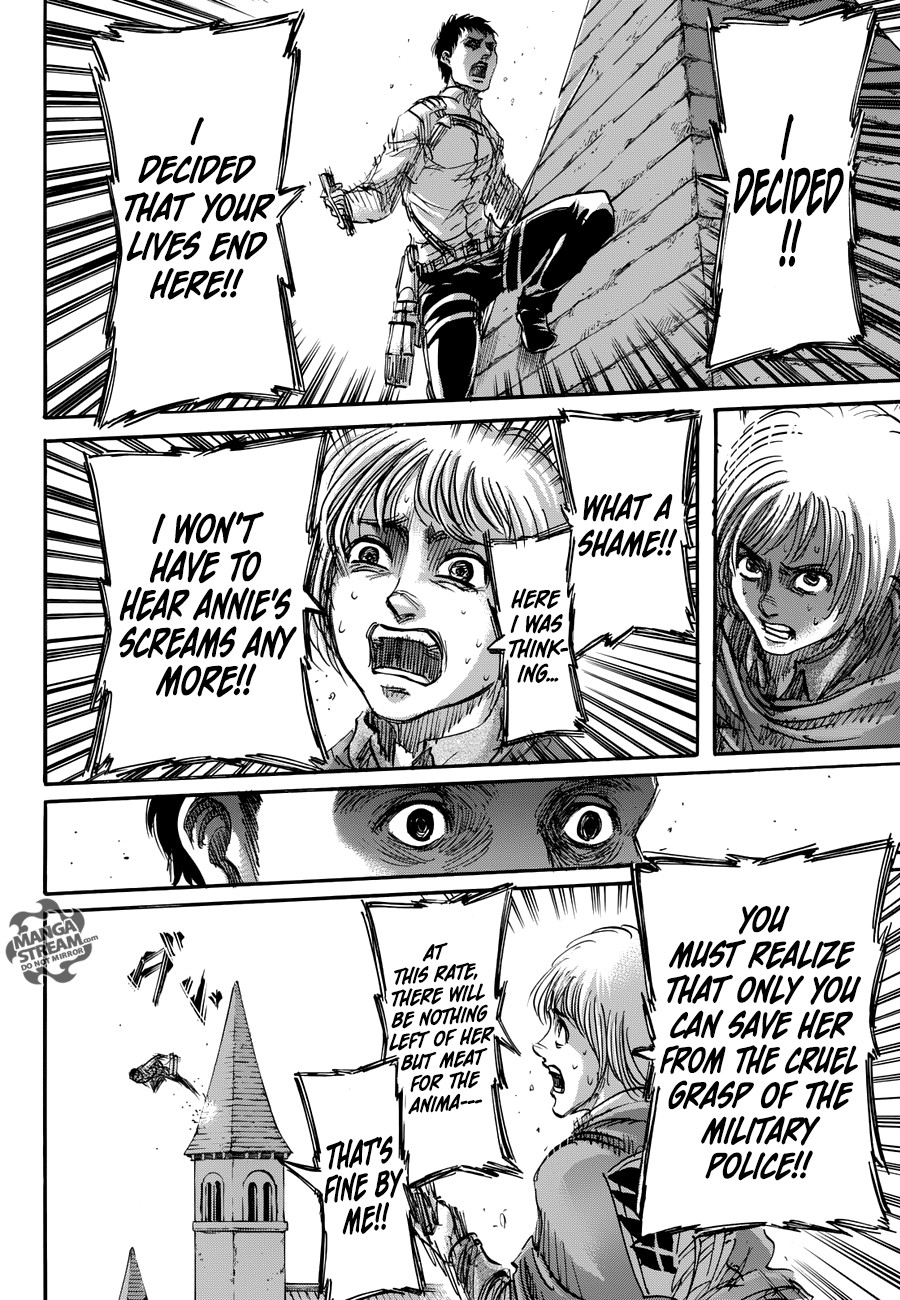 Attack on Titan manga, chapter 78, page 19 of 46