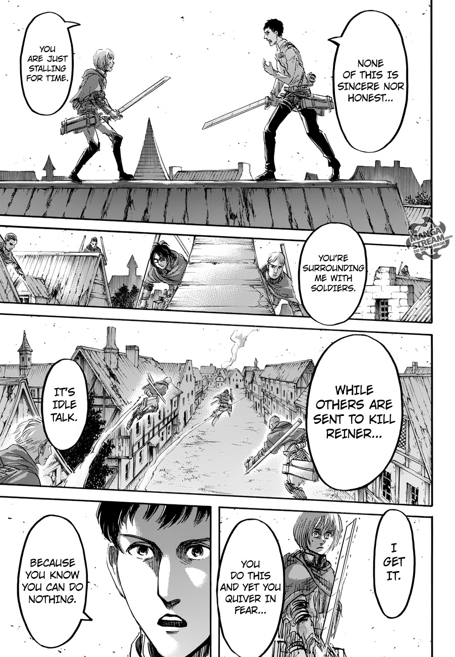 Attack on Titan manga, chapter 78, page 22 of 46