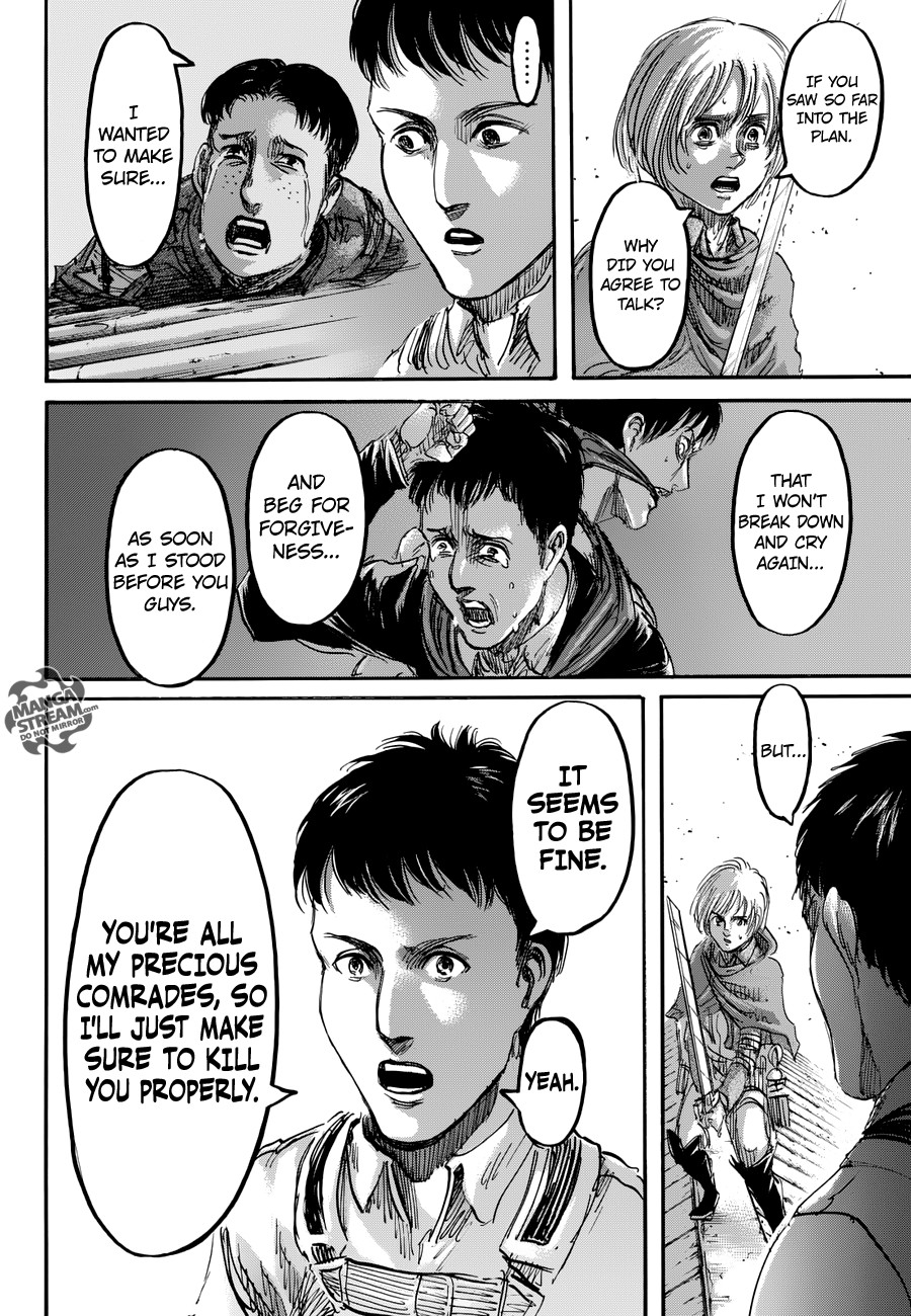 Attack on Titan manga, chapter 78, page 23 of 46