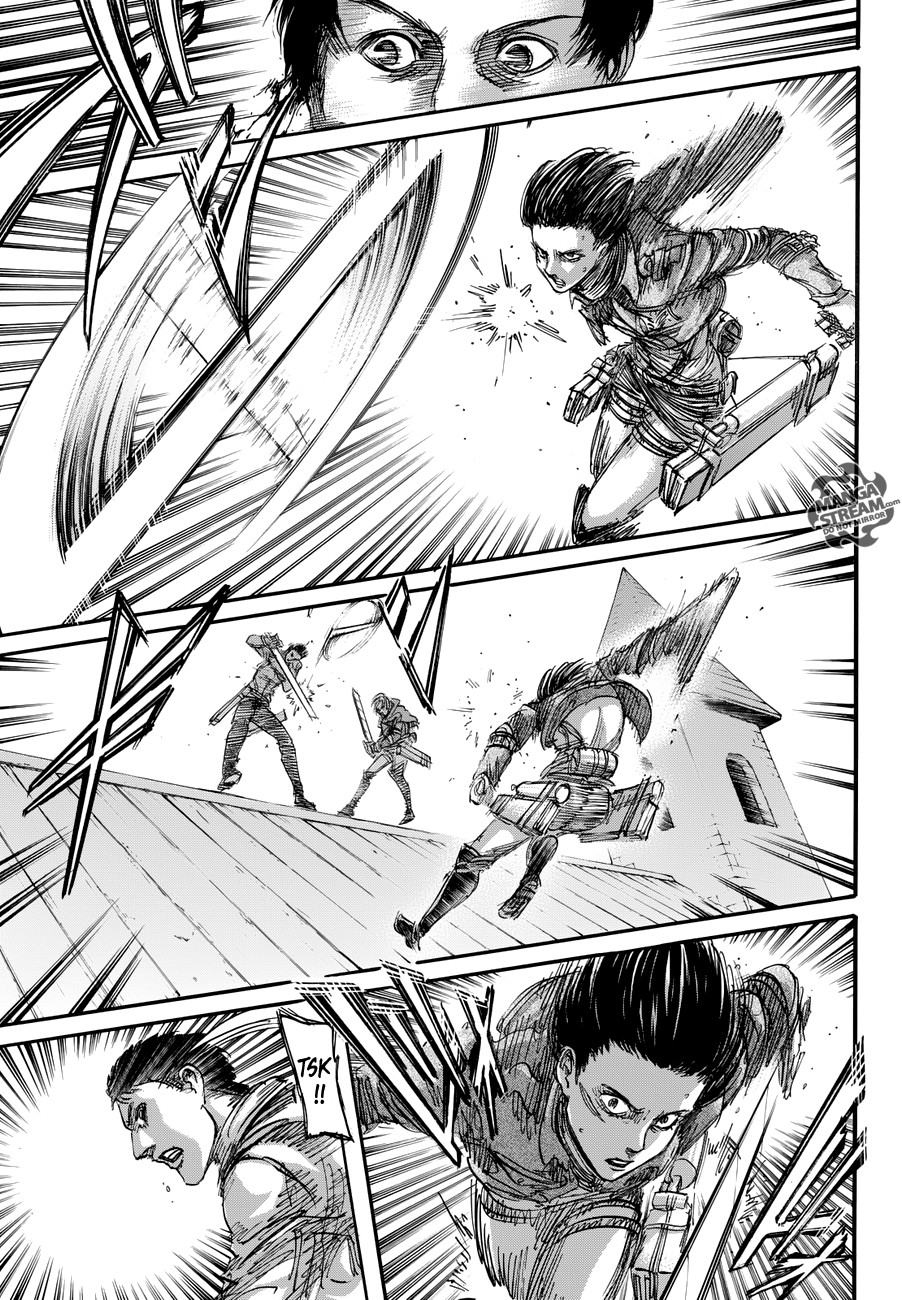 Attack on Titan manga, chapter 78, page 28 of 46
