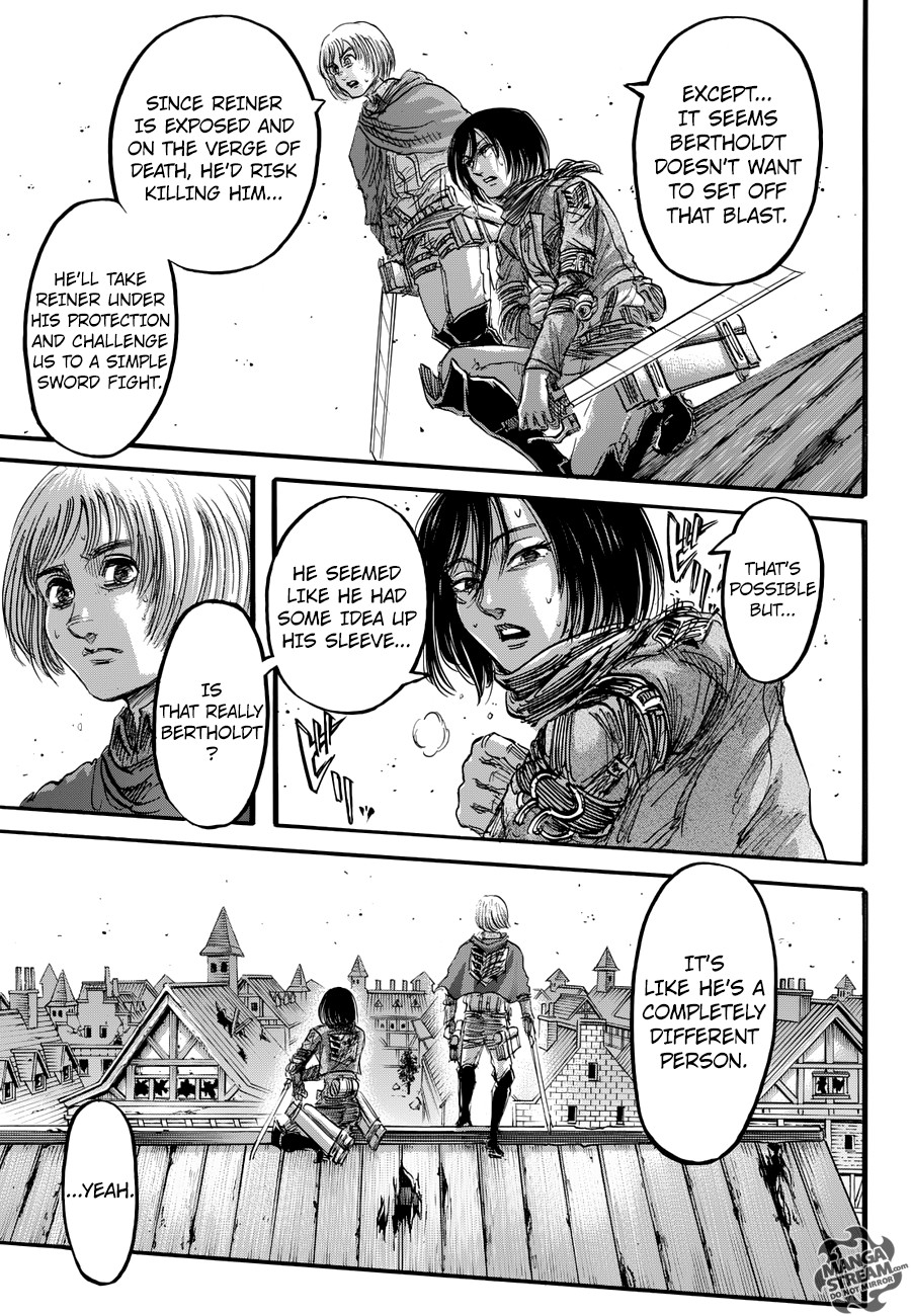 Attack on Titan manga, chapter 78, page 30 of 46