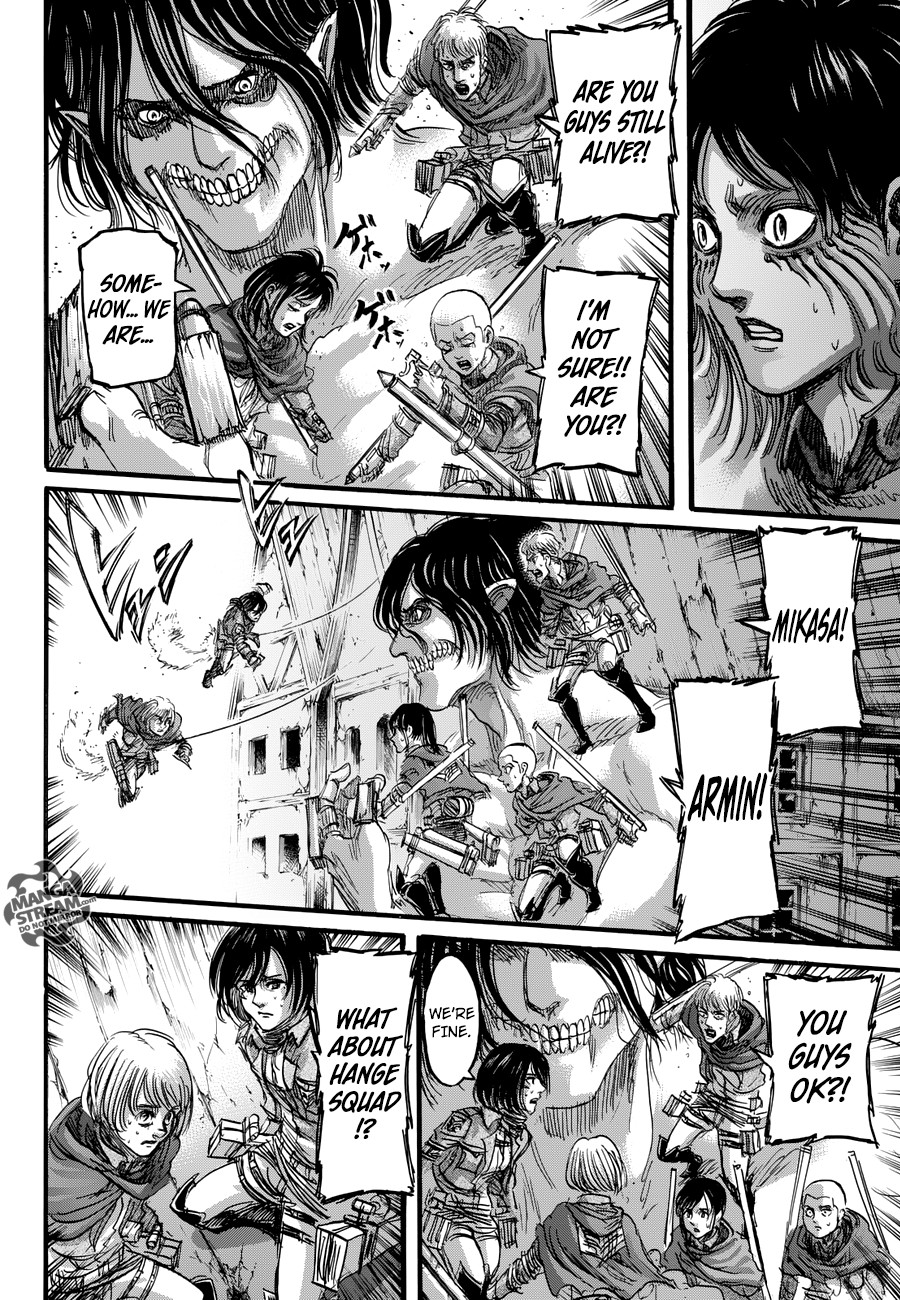 Attack on Titan manga, chapter 78, page 42 of 46