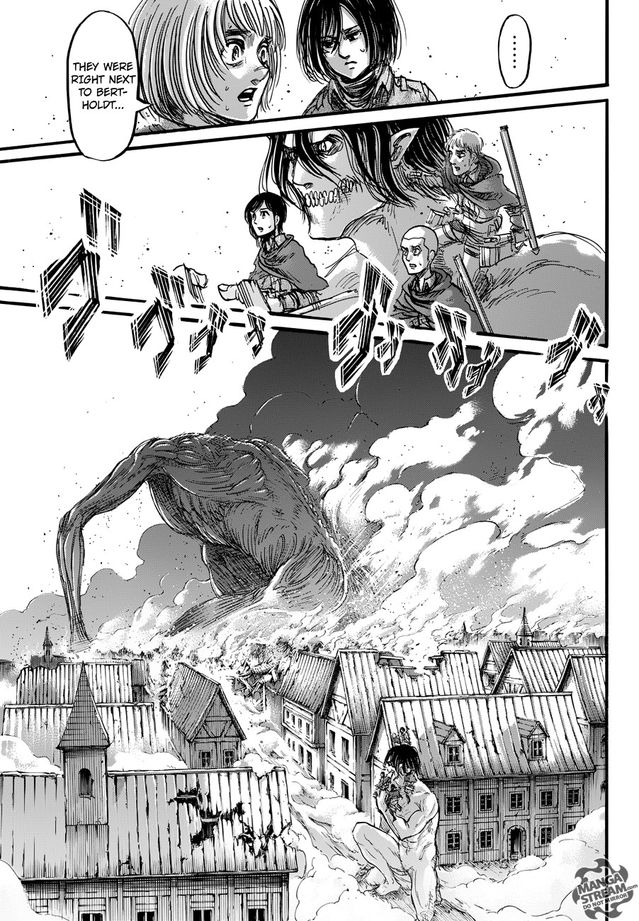 Attack on Titan manga, chapter 78, page 43 of 46