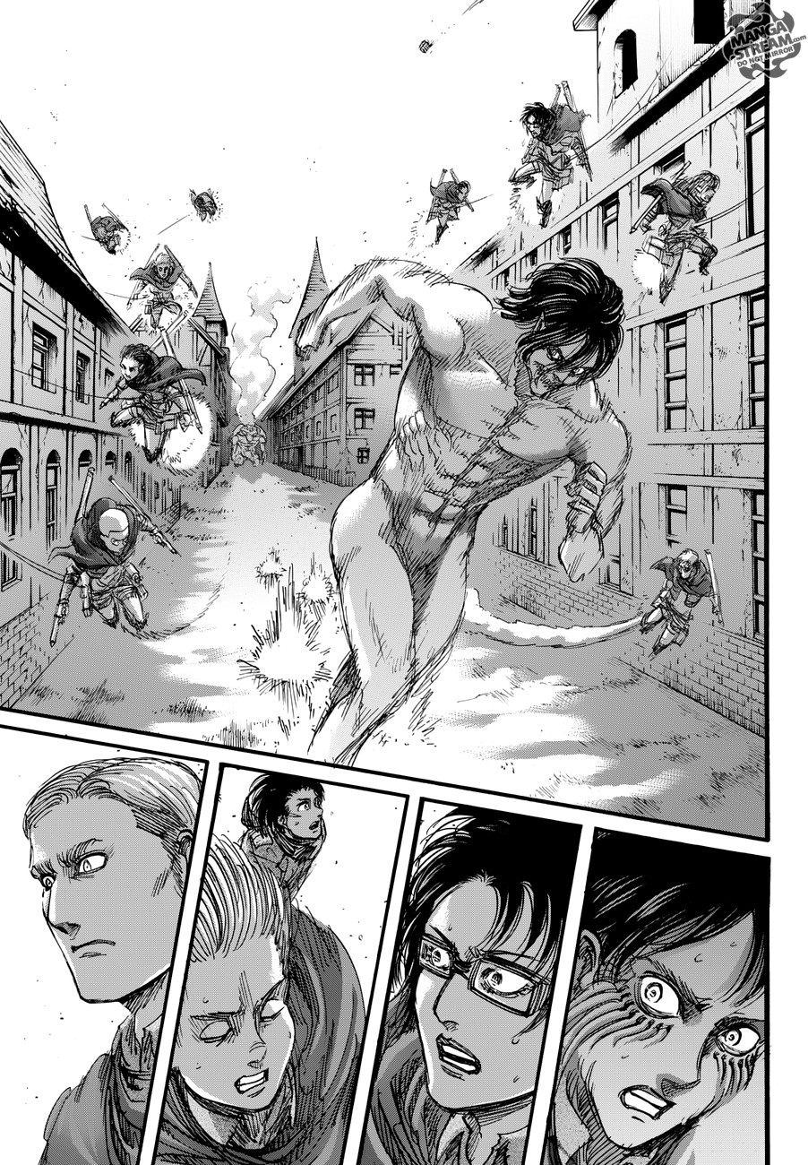 Attack on Titan manga, chapter 78, page 6 of 46