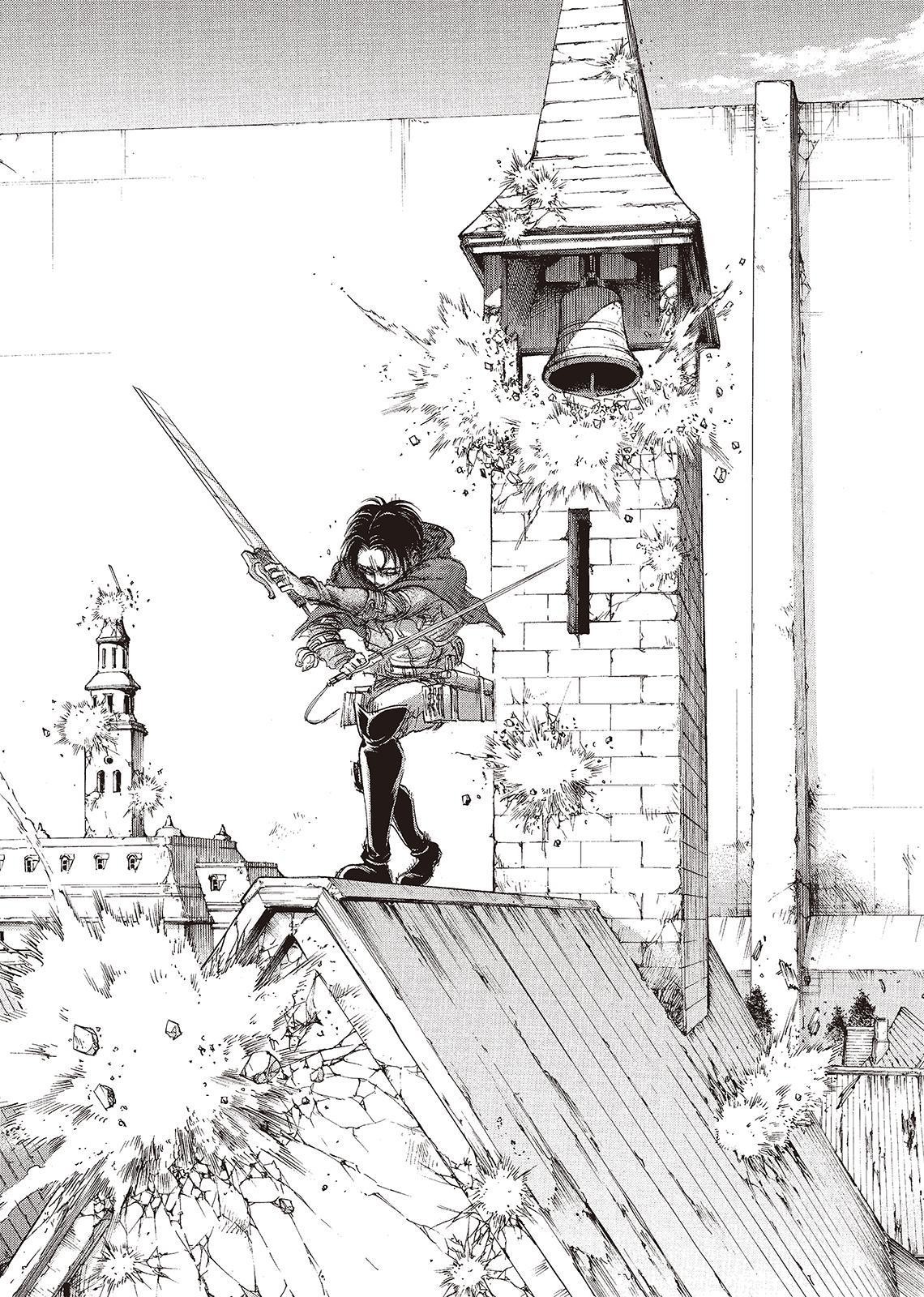 Attack on Titan manga, chapter 79, page 18 of 45