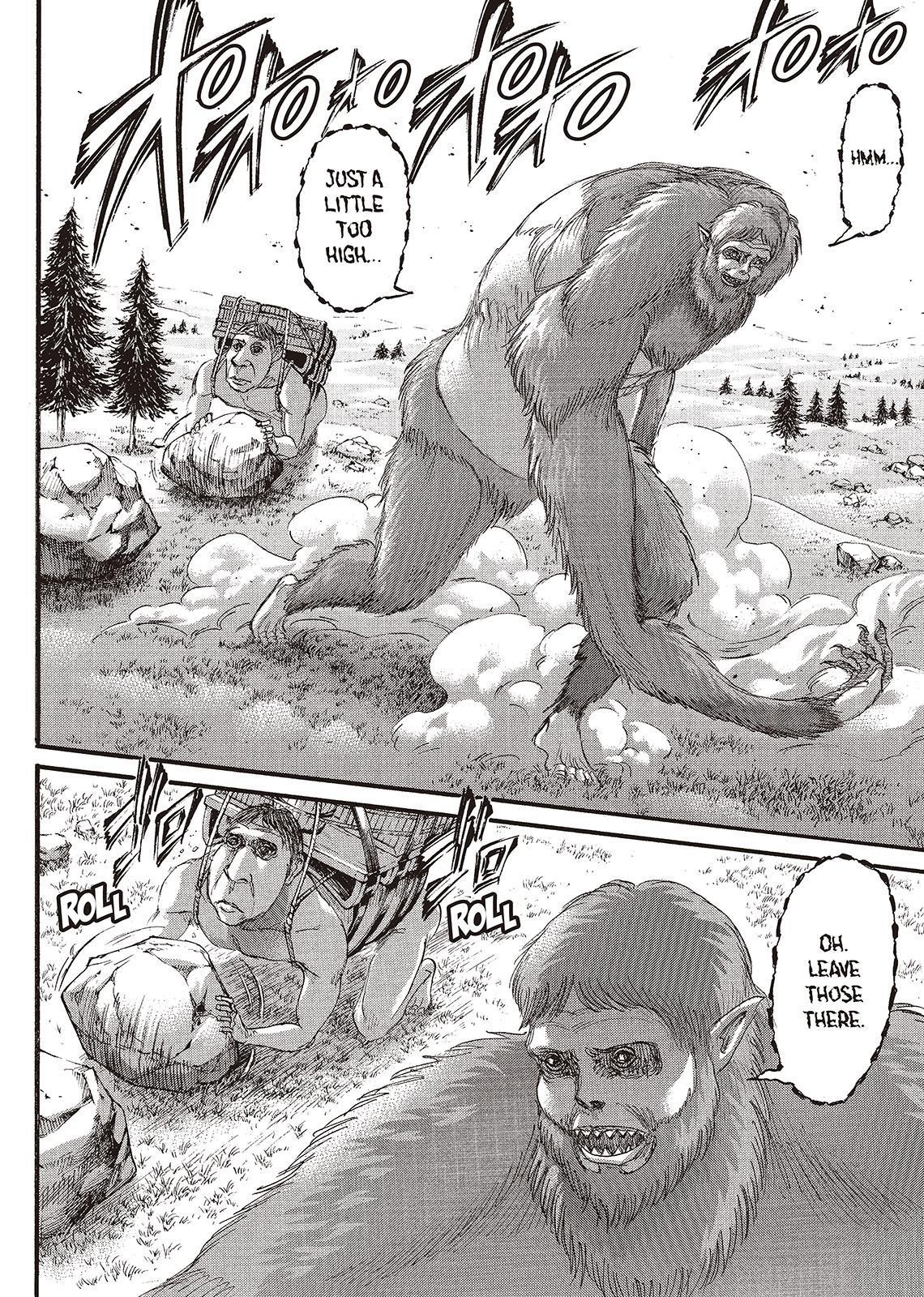 Attack on Titan manga, chapter 79, page 22 of 45