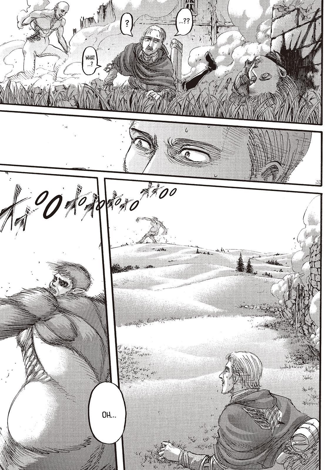 Attack on Titan manga, chapter 79, page 25 of 45