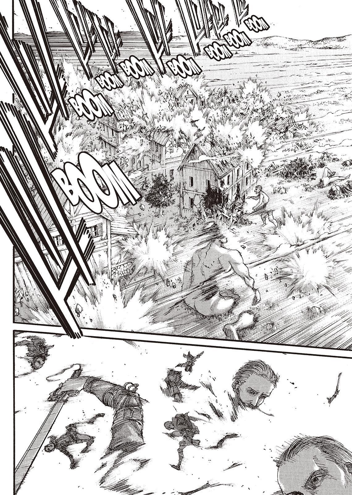 Attack on Titan manga, chapter 79, page 28 of 45