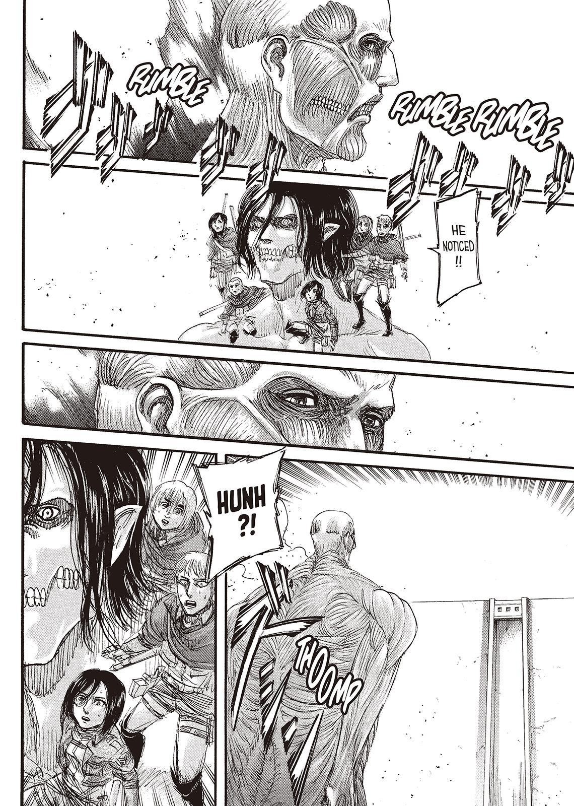 Attack on Titan manga, chapter 79, page 36 of 45