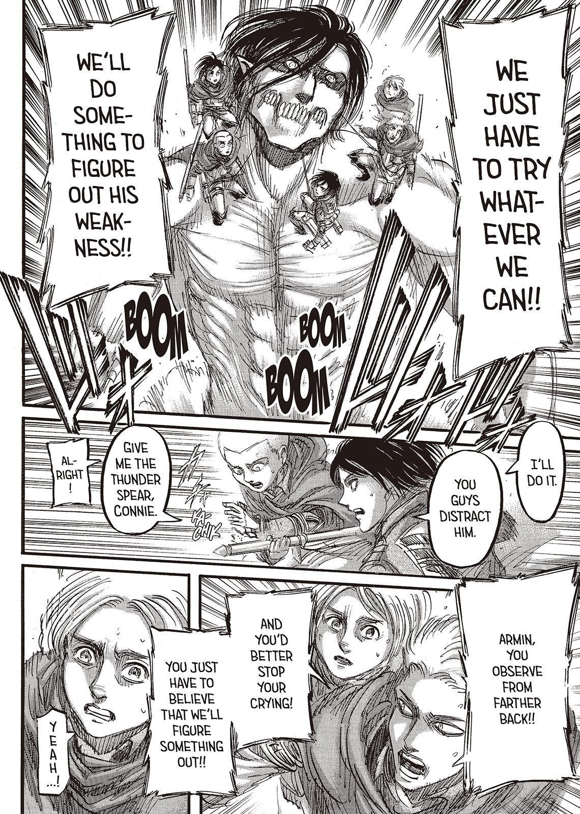Attack on Titan manga, chapter 79, page 38 of 45