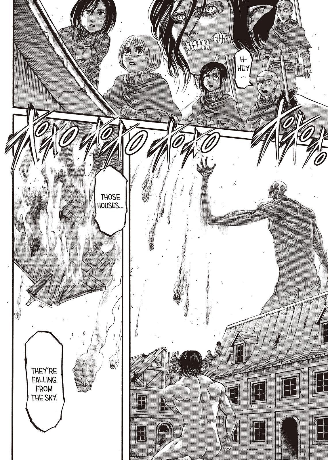 Attack on Titan manga, chapter 79, page 4 of 45