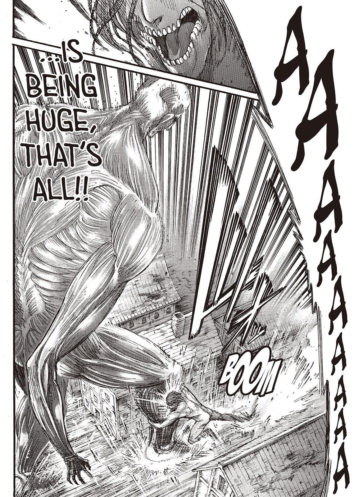 Attack on Titan manga, chapter 79, page 40 of 45
