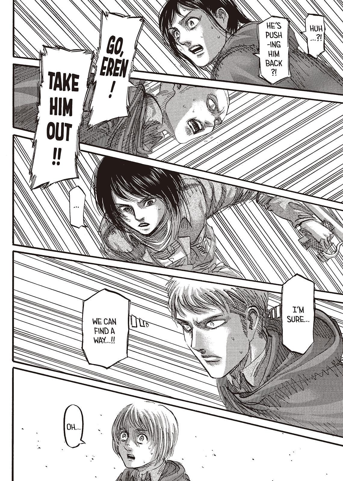 Attack on Titan manga, chapter 79, page 42 of 45