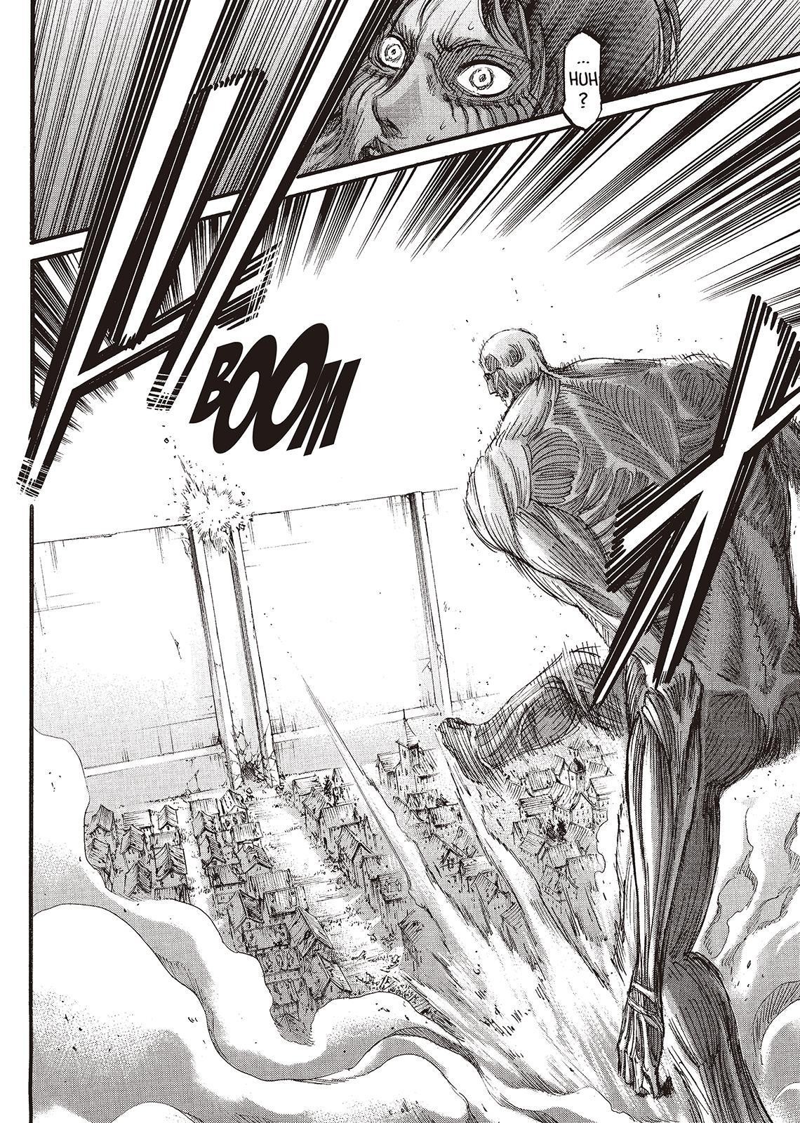 Attack on Titan manga, chapter 79, page 44 of 45