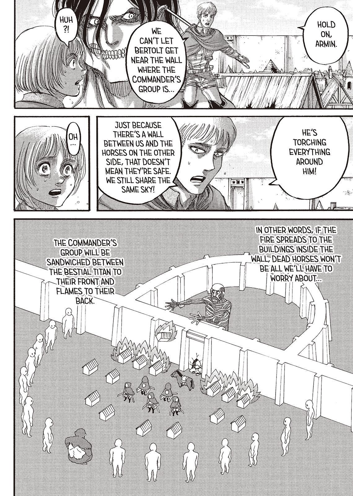 Attack on Titan manga, chapter 79, page 8 of 45