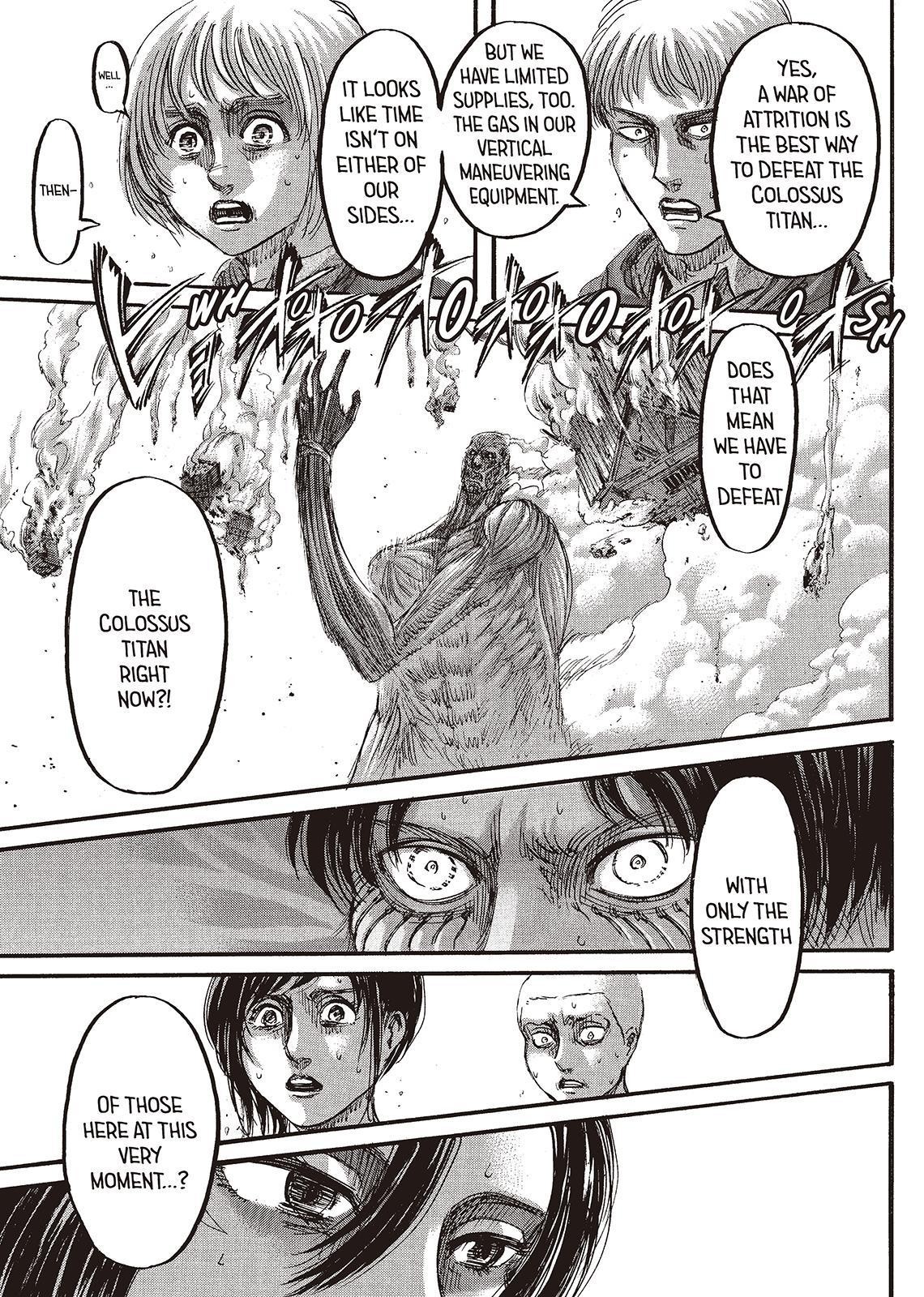 Attack on Titan manga, chapter 79, page 9 of 45