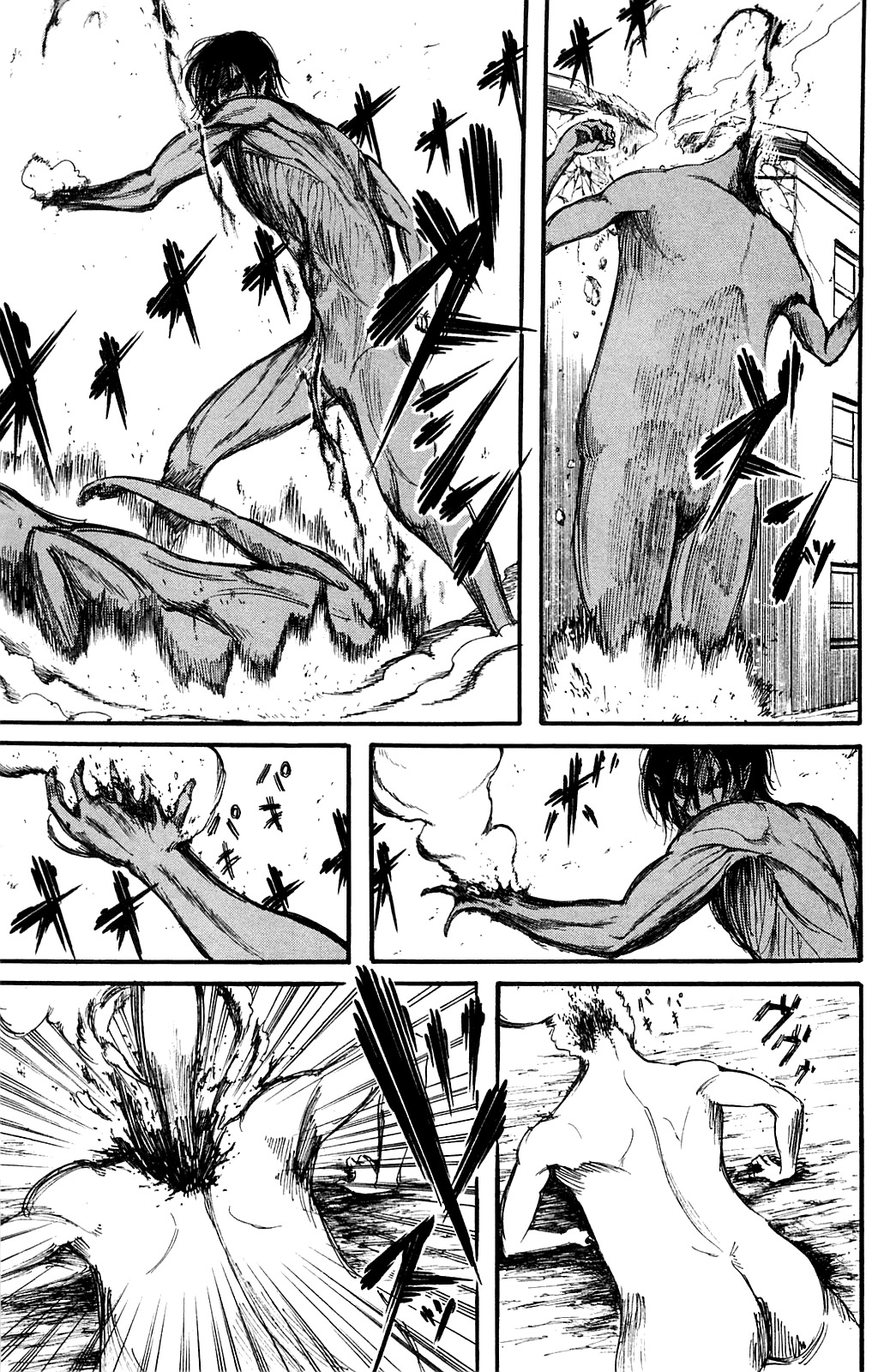 Attack on Titan manga, chapter 8, page 10 of 36